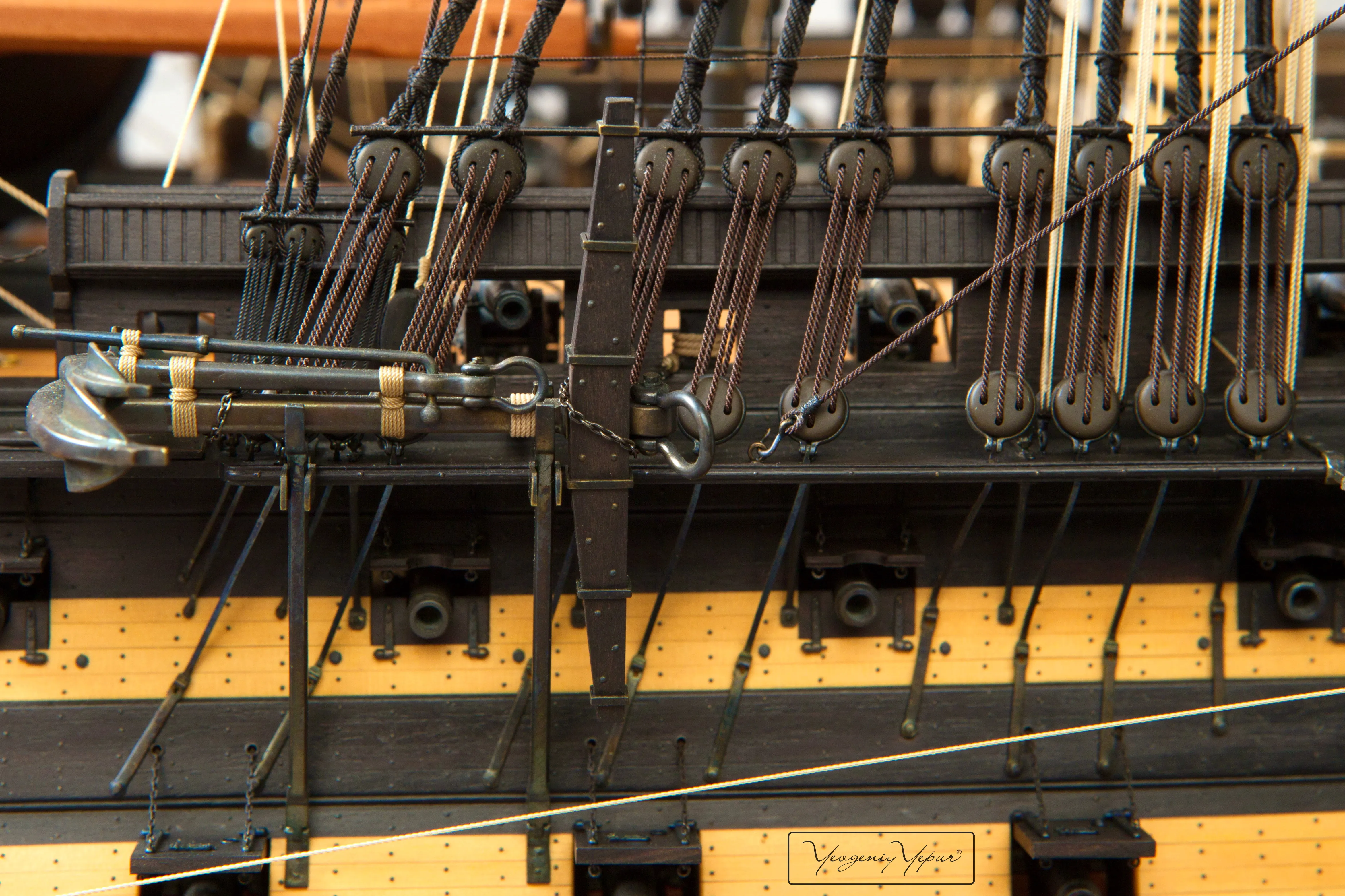 Модель корабля 120-ти пушечный корабль"Великий Князь Константин" - Верфь на Столе