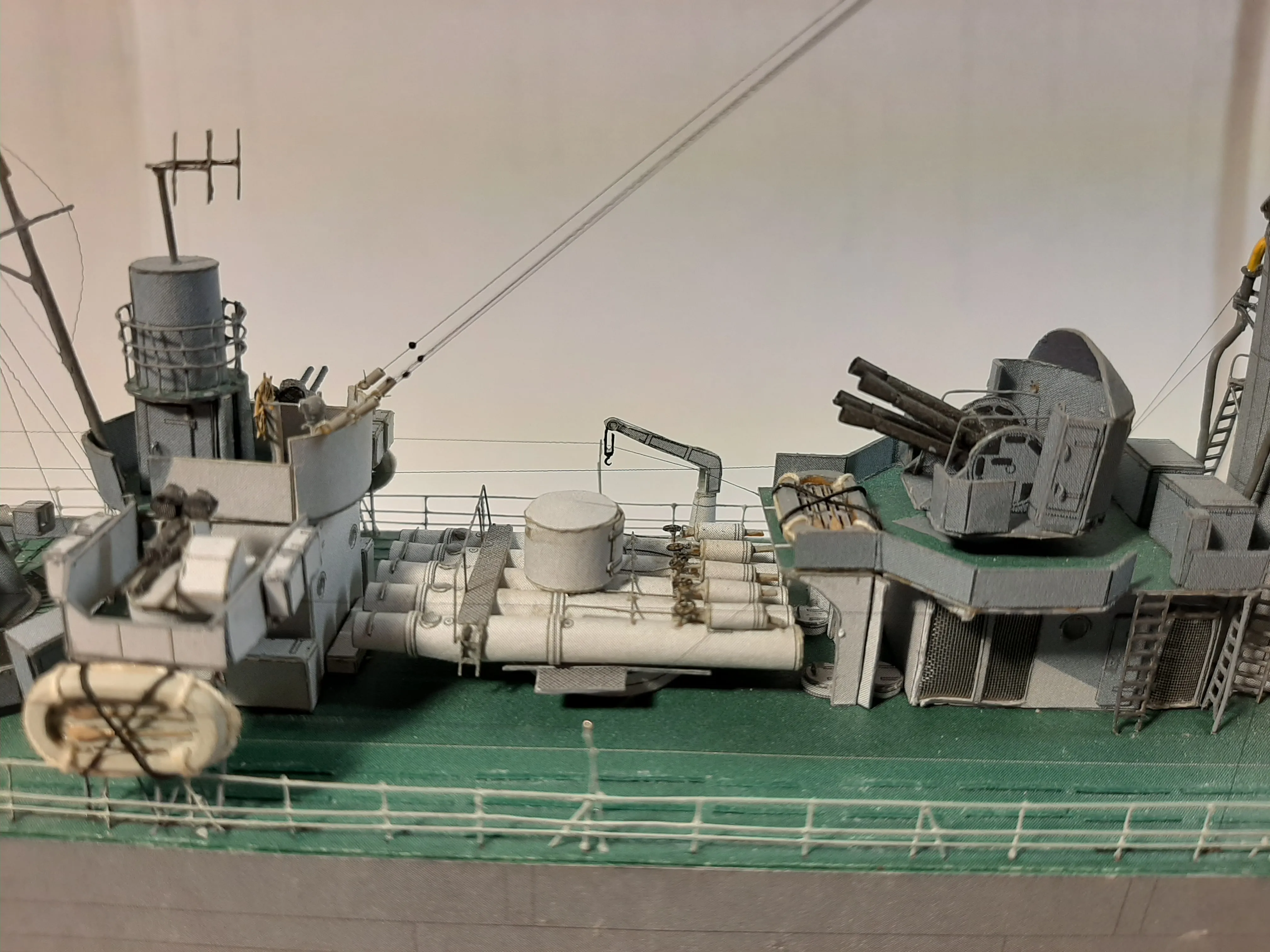 Модель корабля Эсминец "Piorun" - Верфь на Столе