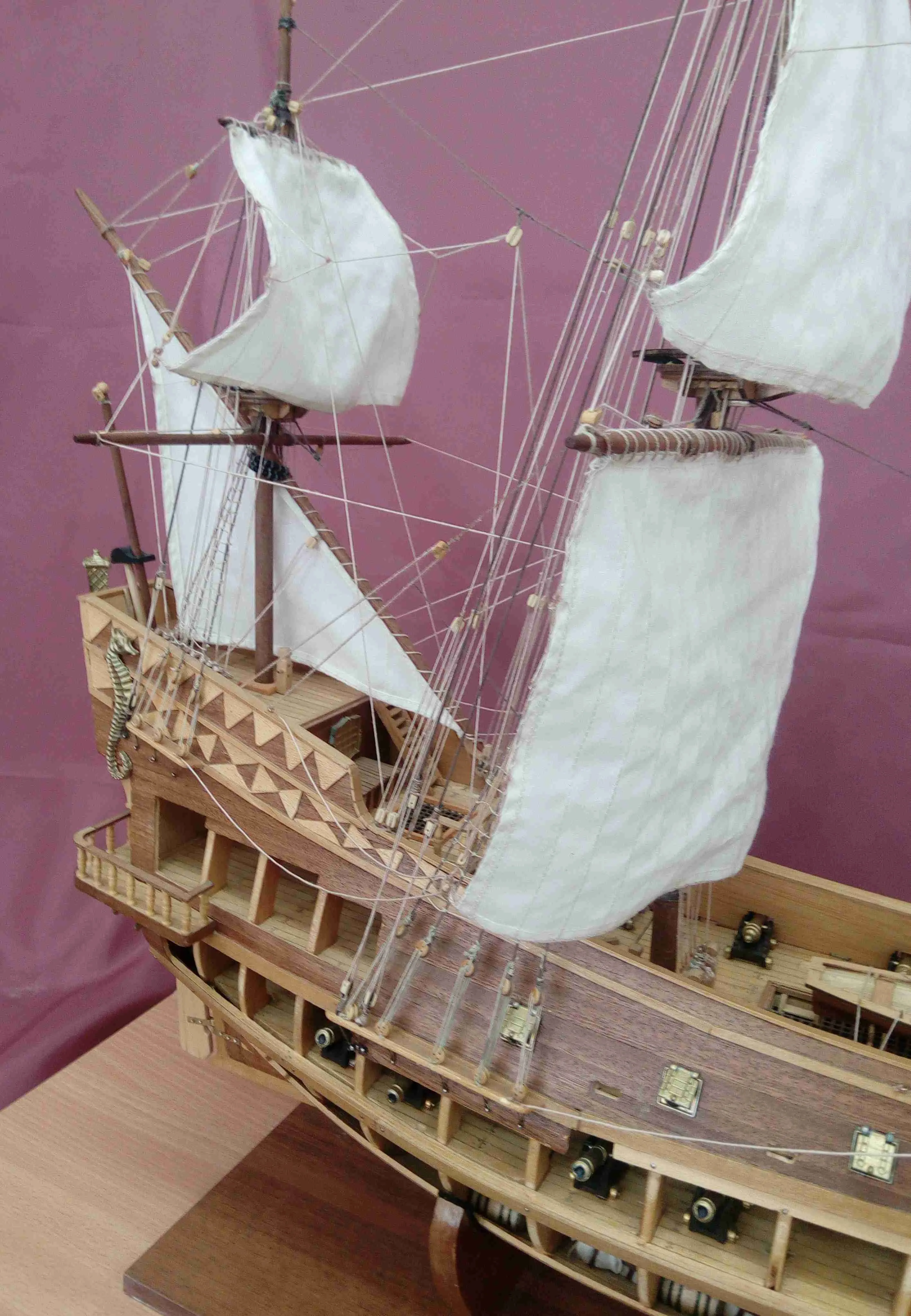 Модель корабля Галеон «Иоанн Креститель» (Джовани Батиста) - Верфь на Столе