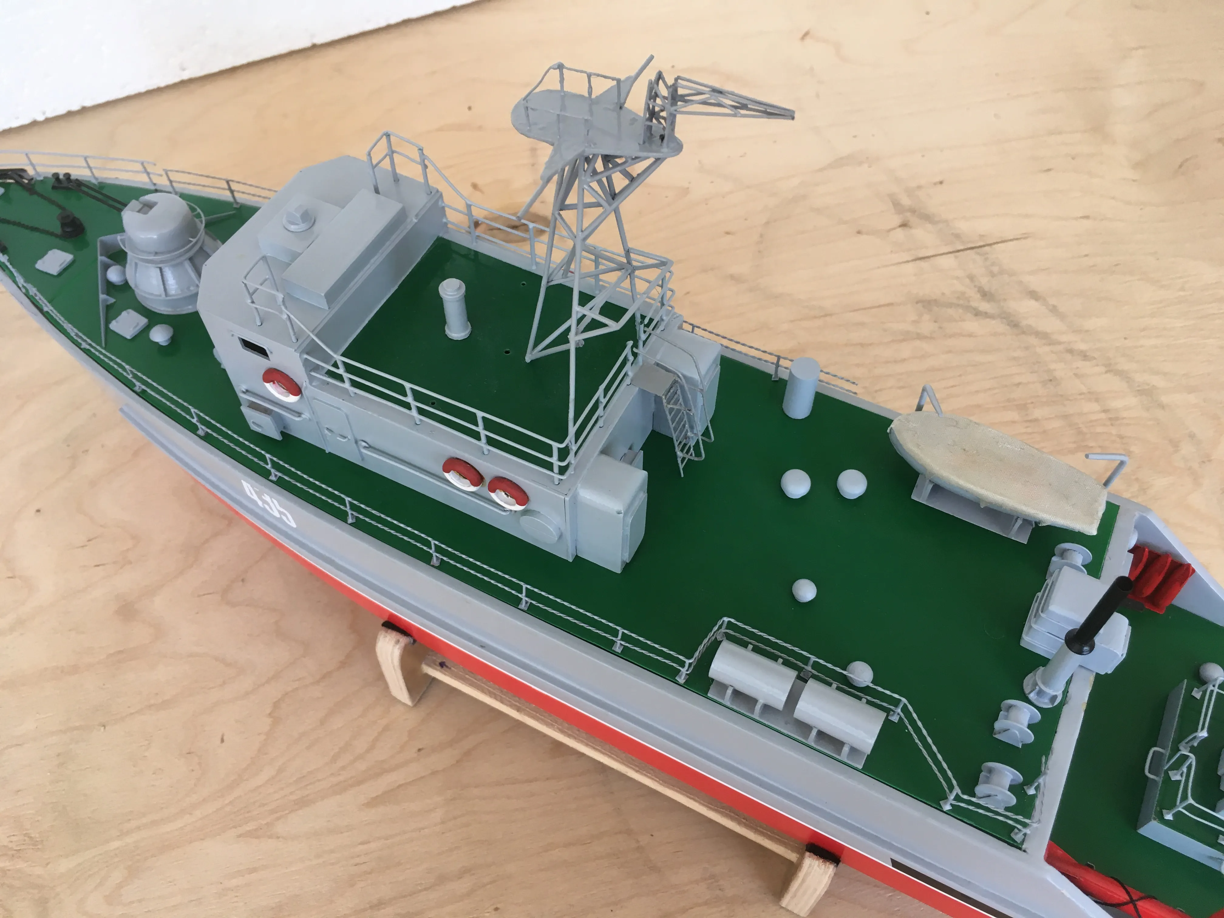 Модель корабля Тральщик пр. 257Д - Верфь на Столе