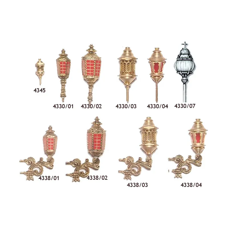 Кормовой фонарь, латунь и пластик, 22 мм