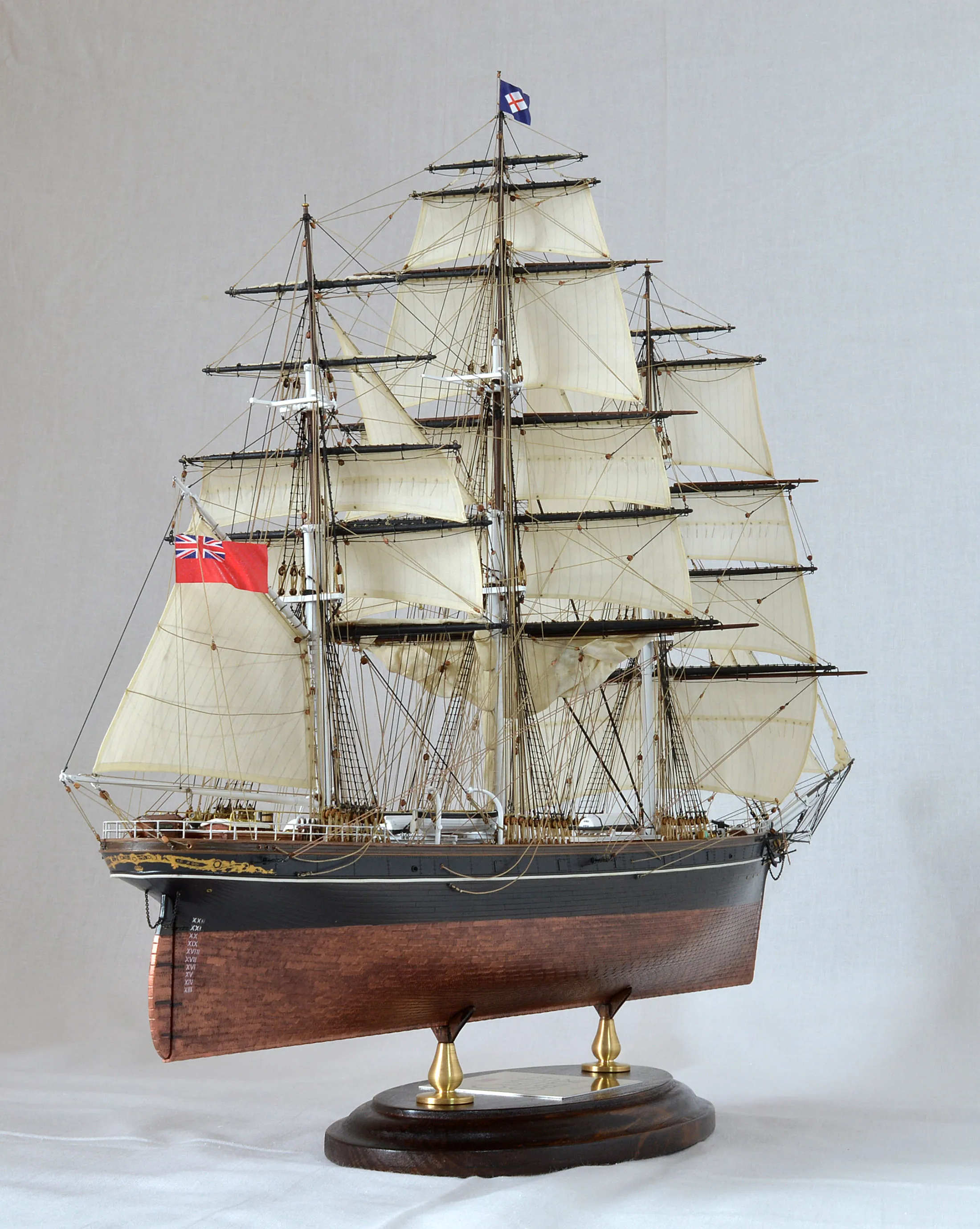 Модель корабля Катти Сарк - Верфь на Столе