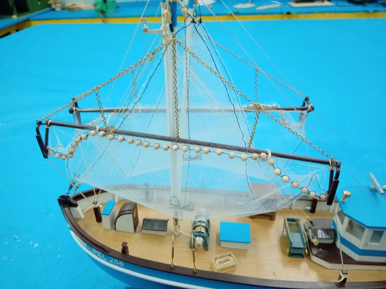 Модель корабля Рыболовная шхуна «PELL» - Верфь на Столе