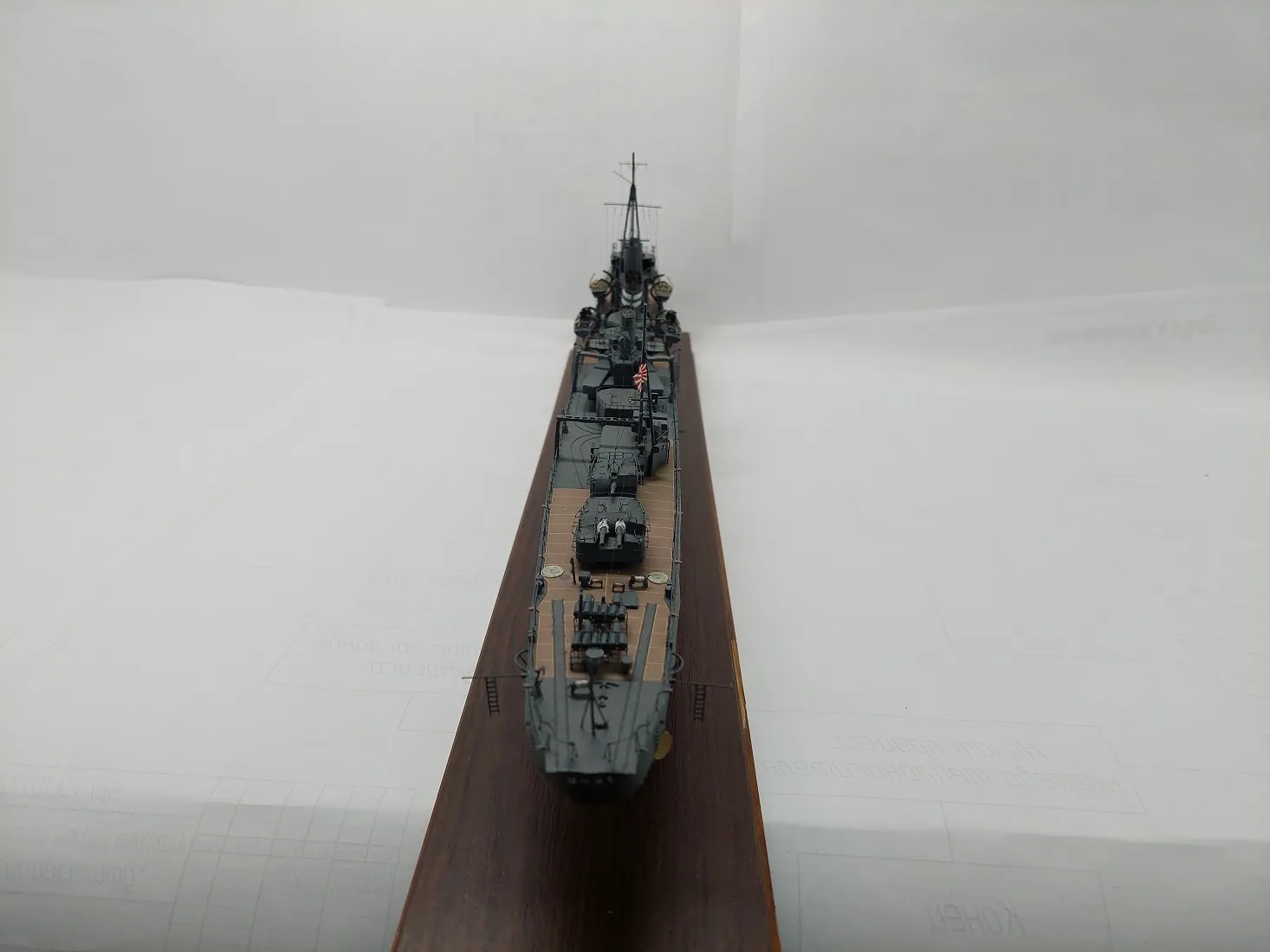 Модель корабля  IJN "Shiratsuy" - Верфь на Столе