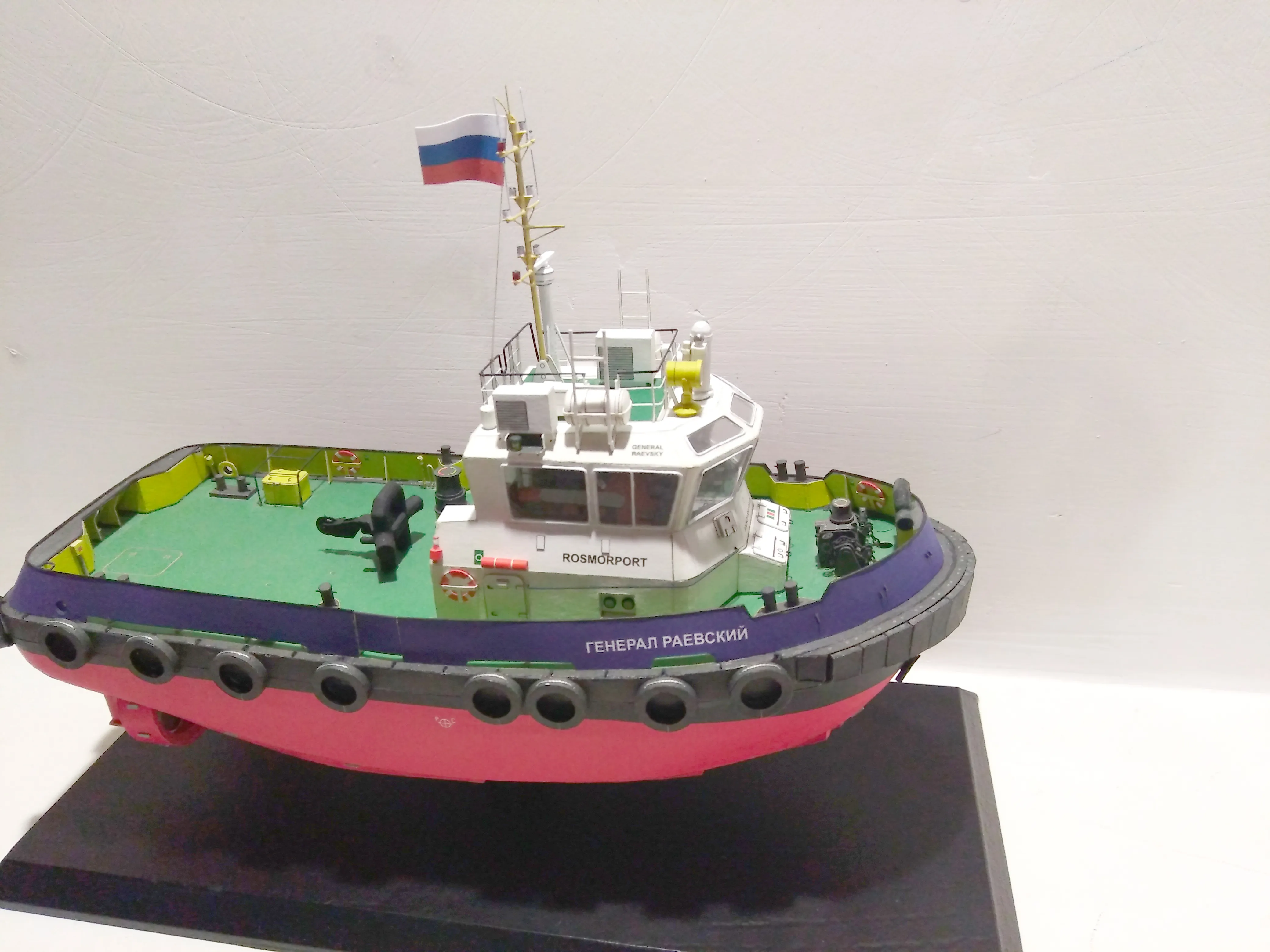 Модель корабля Буксир-кантовщик "Генерал Раевский" - Верфь на Столе