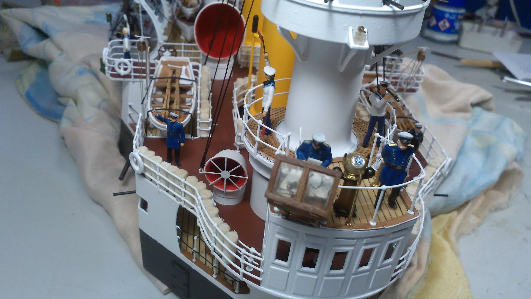 Модель корабля Броненосец береговой обороны «ГЕНЕРАЛ-АДМИРАЛ АПРАКСИН» - Верфь на Столе