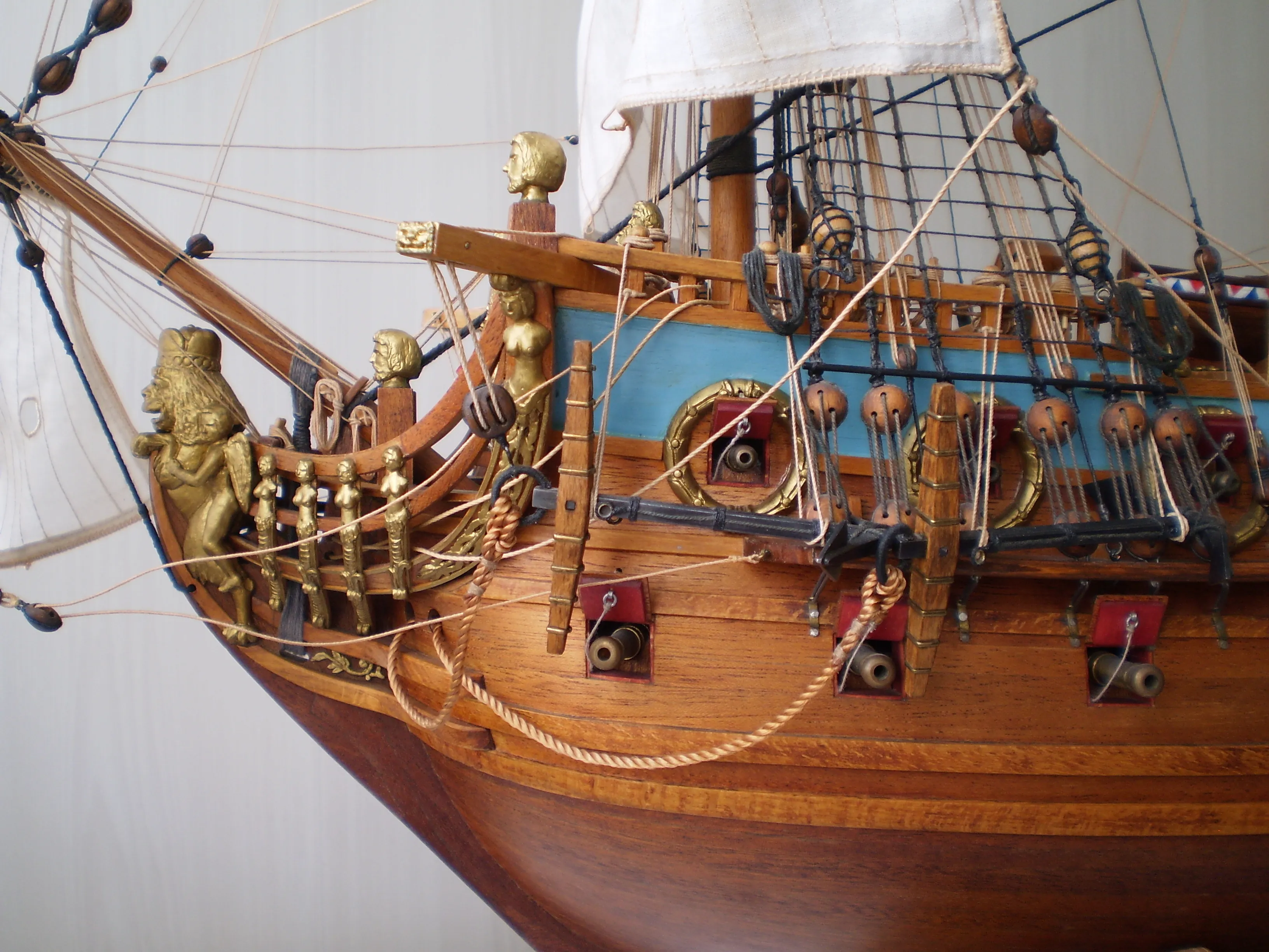 Модель корабля 58-ми пушечный линейный корабль "Гото Предестинация" - Верфь на Столе