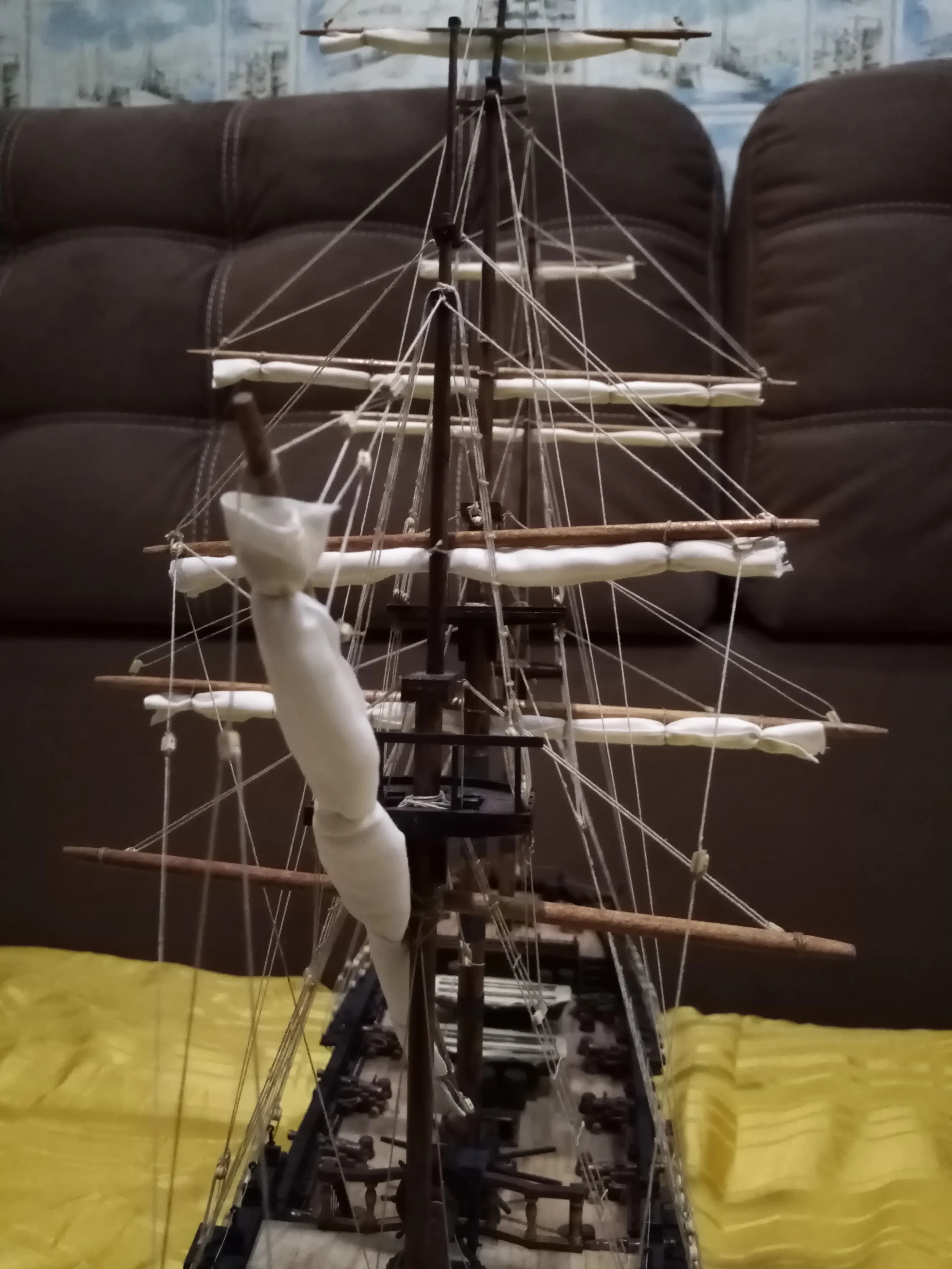 Модель корабля Галеон "Чёрная Жемчужина" - Верфь на Столе