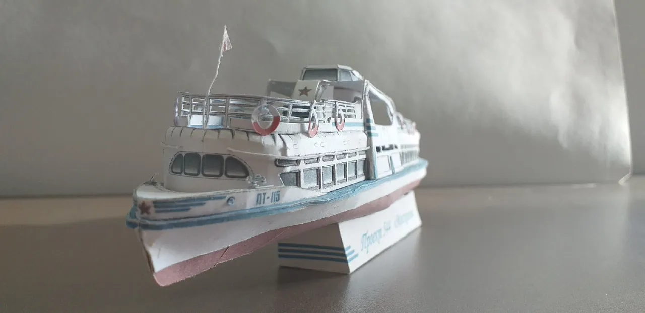 Модель корабля "Москвич" - Верфь на Столе