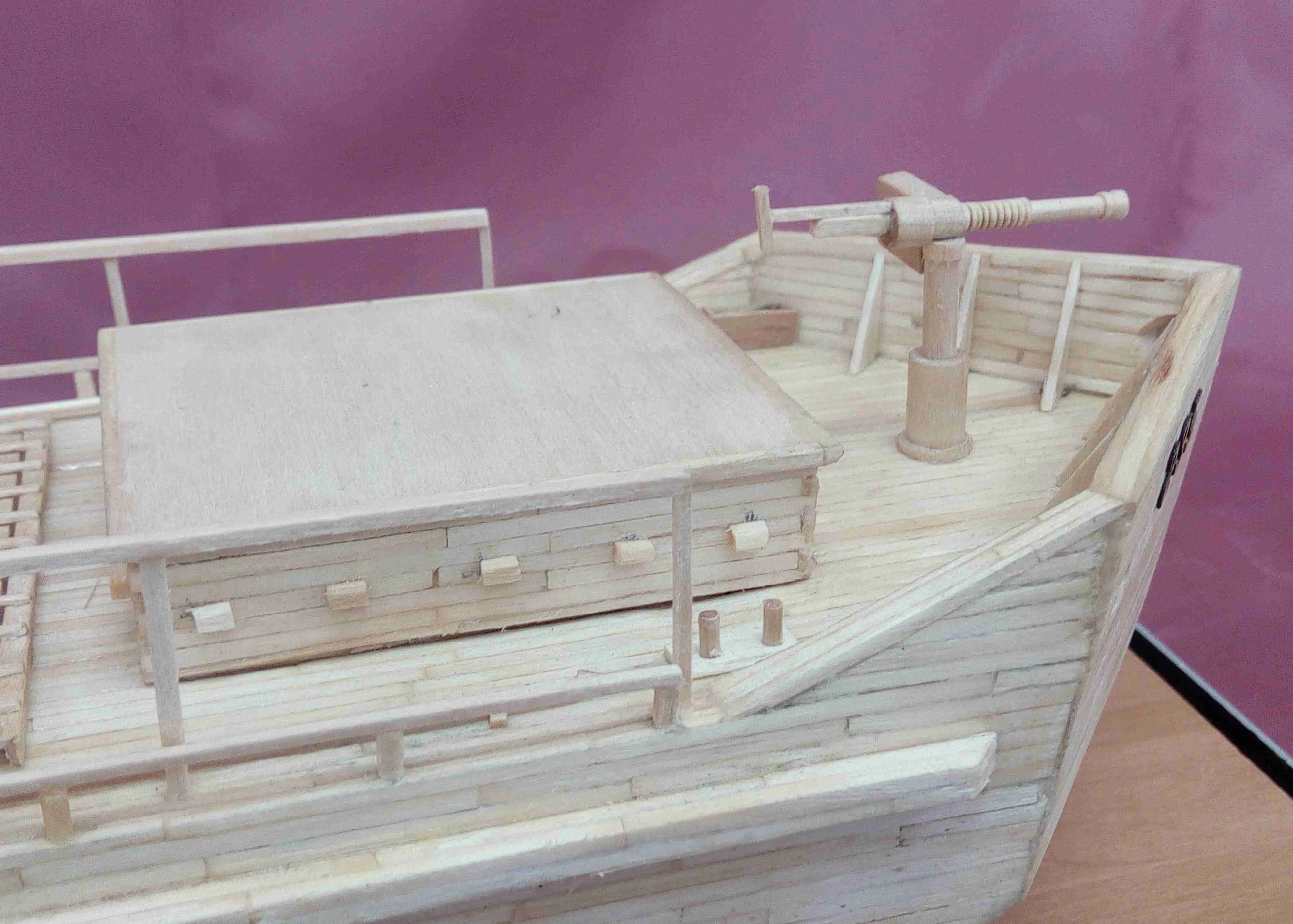 Модель корабля Самоходный плашкоут Ленинградской постройки типа «Тендер» - Верфь на Столе