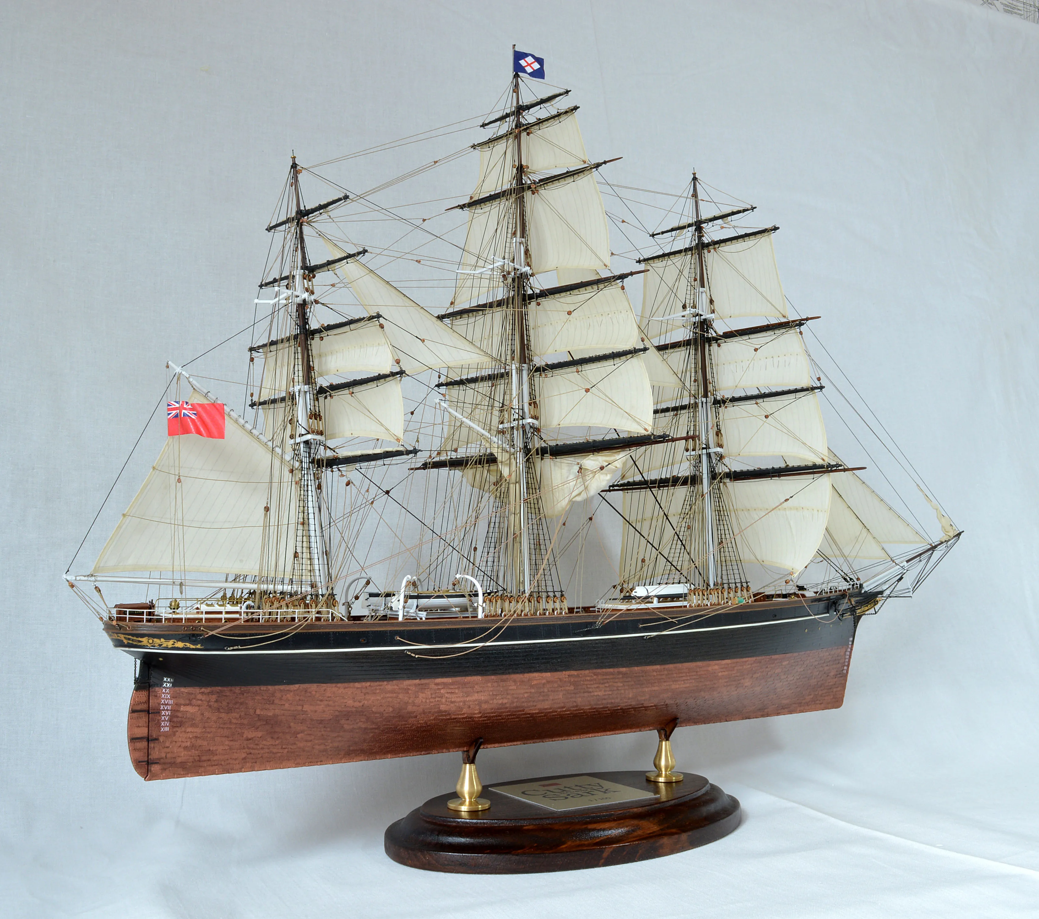 Модель корабля Чайный клипер "Катти Сарк"  - Верфь на Столе