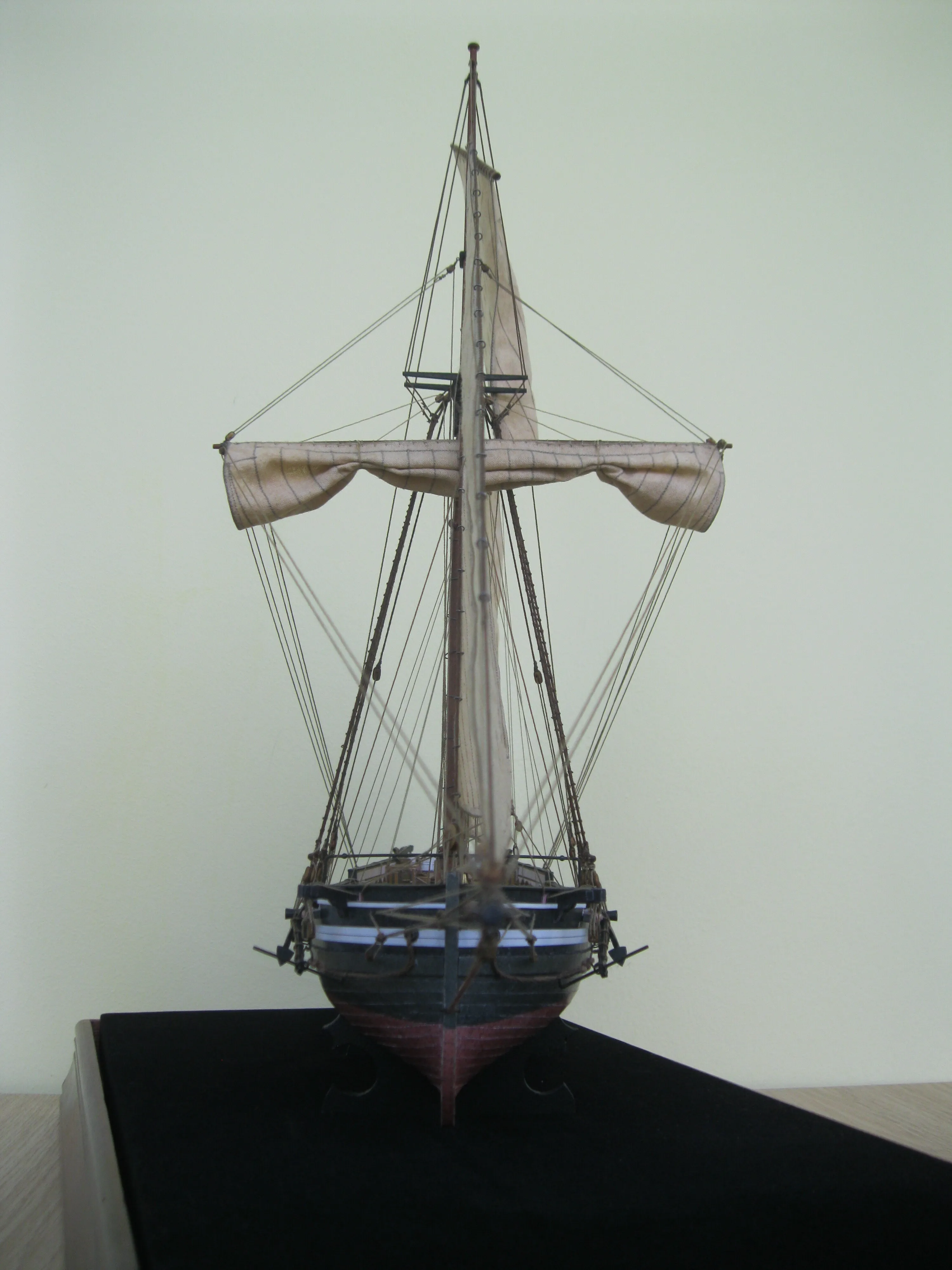 Модель корабля Тендер „Поспешный” - Верфь на Столе