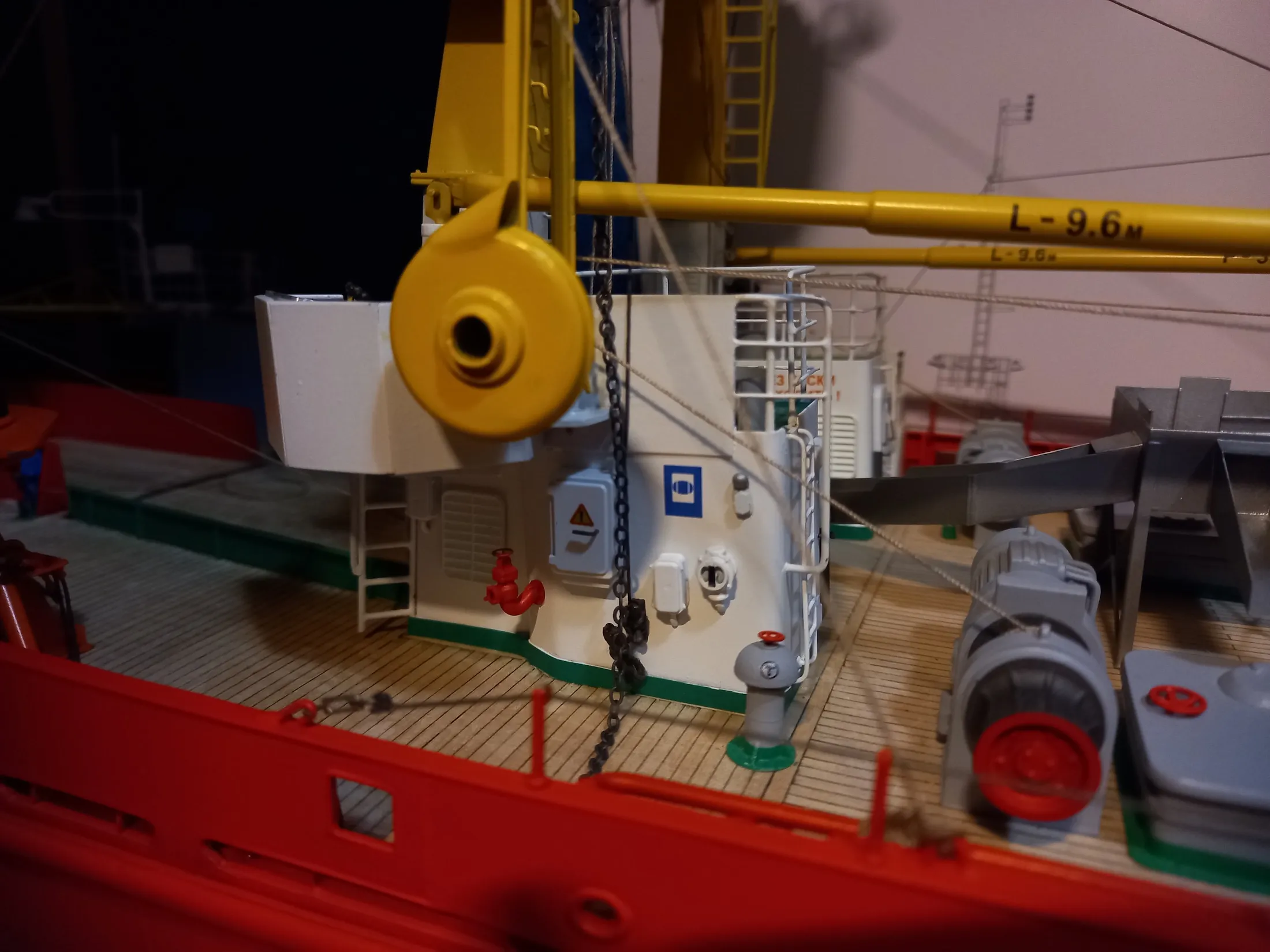 Модель корабля СТР 503 проект «Rutsava» тип. Альпинист - Верфь на Столе