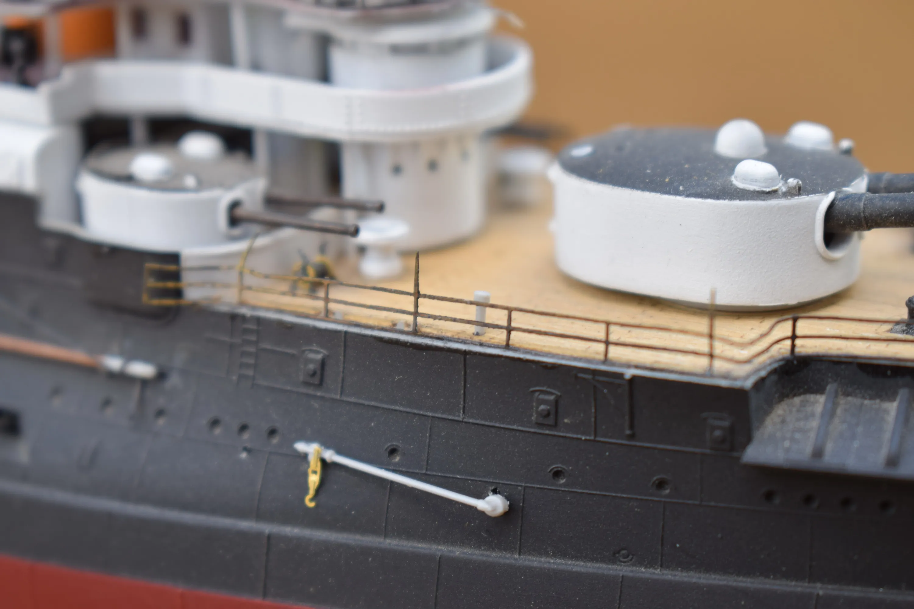 Модель корабля Броненосец РИФ «Цесаревич» на осень 1904 года - Верфь на Столе