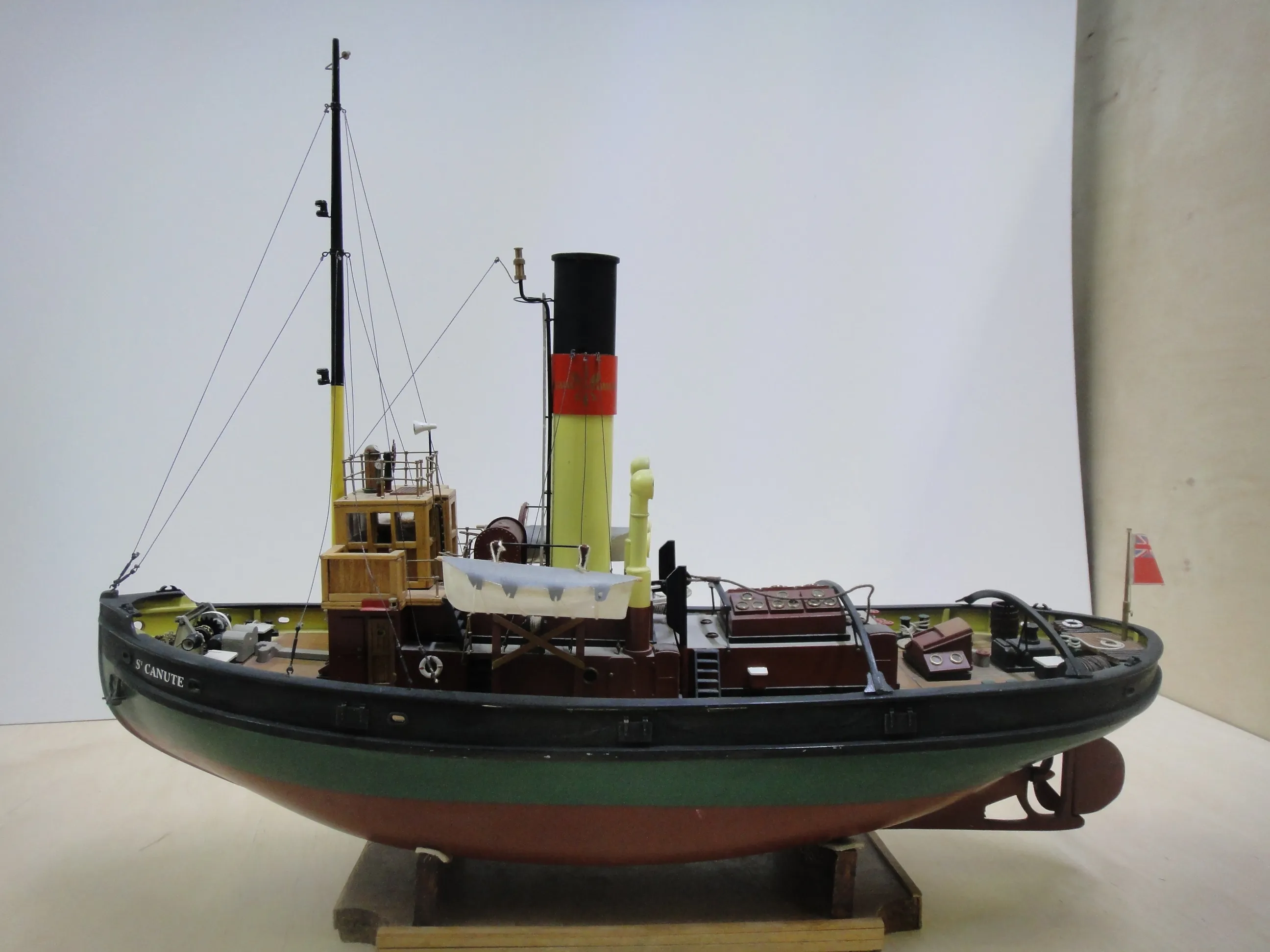 Модель корабля Буксир "St. Canute" - Верфь на Столе