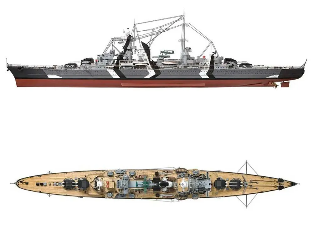 Крейсер Prinz Eugen + (Стартовый набор инструментов) Крейсер Prinz Eugen + (Стартовый набор инструментов)