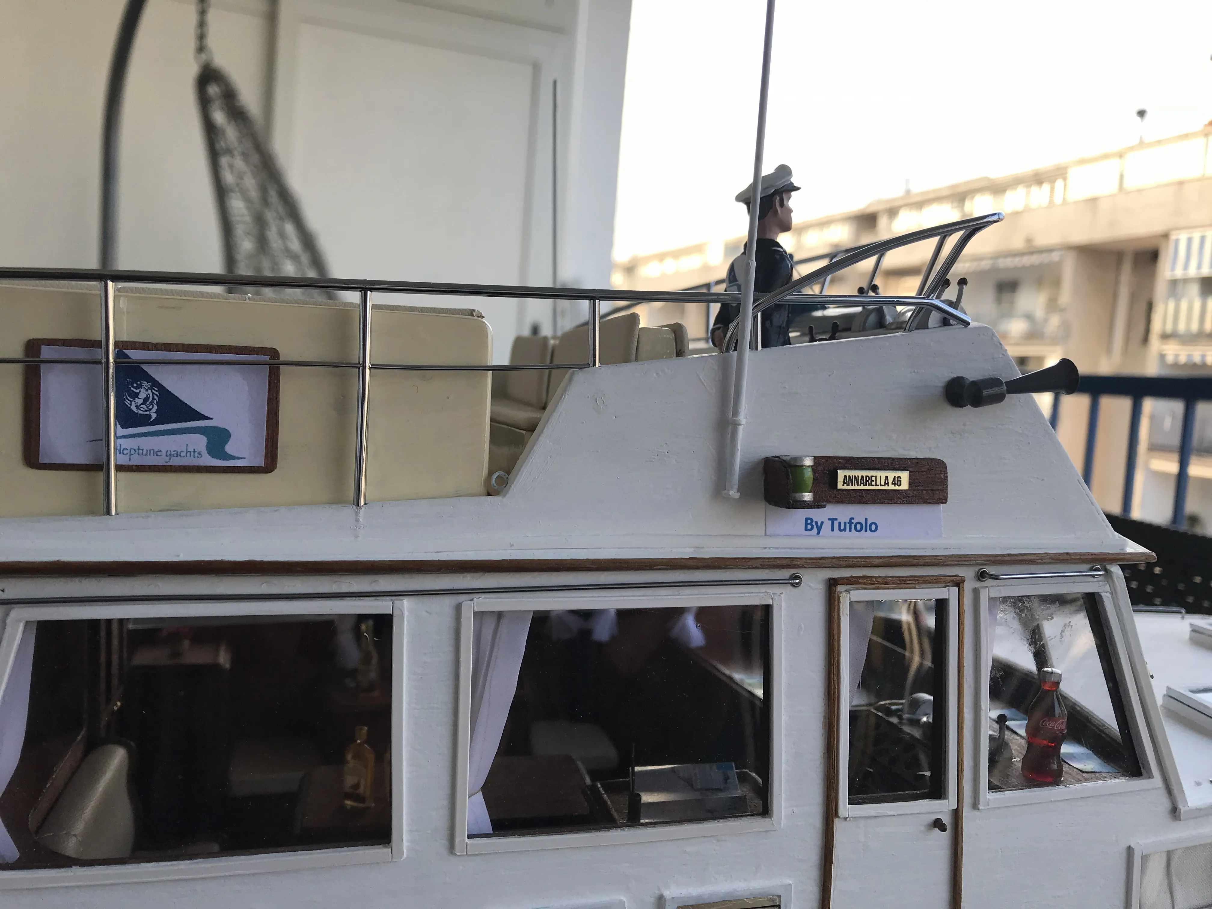 Модель корабля YACHT 46 FEETS “ANNARELLA” - Верфь на Столе