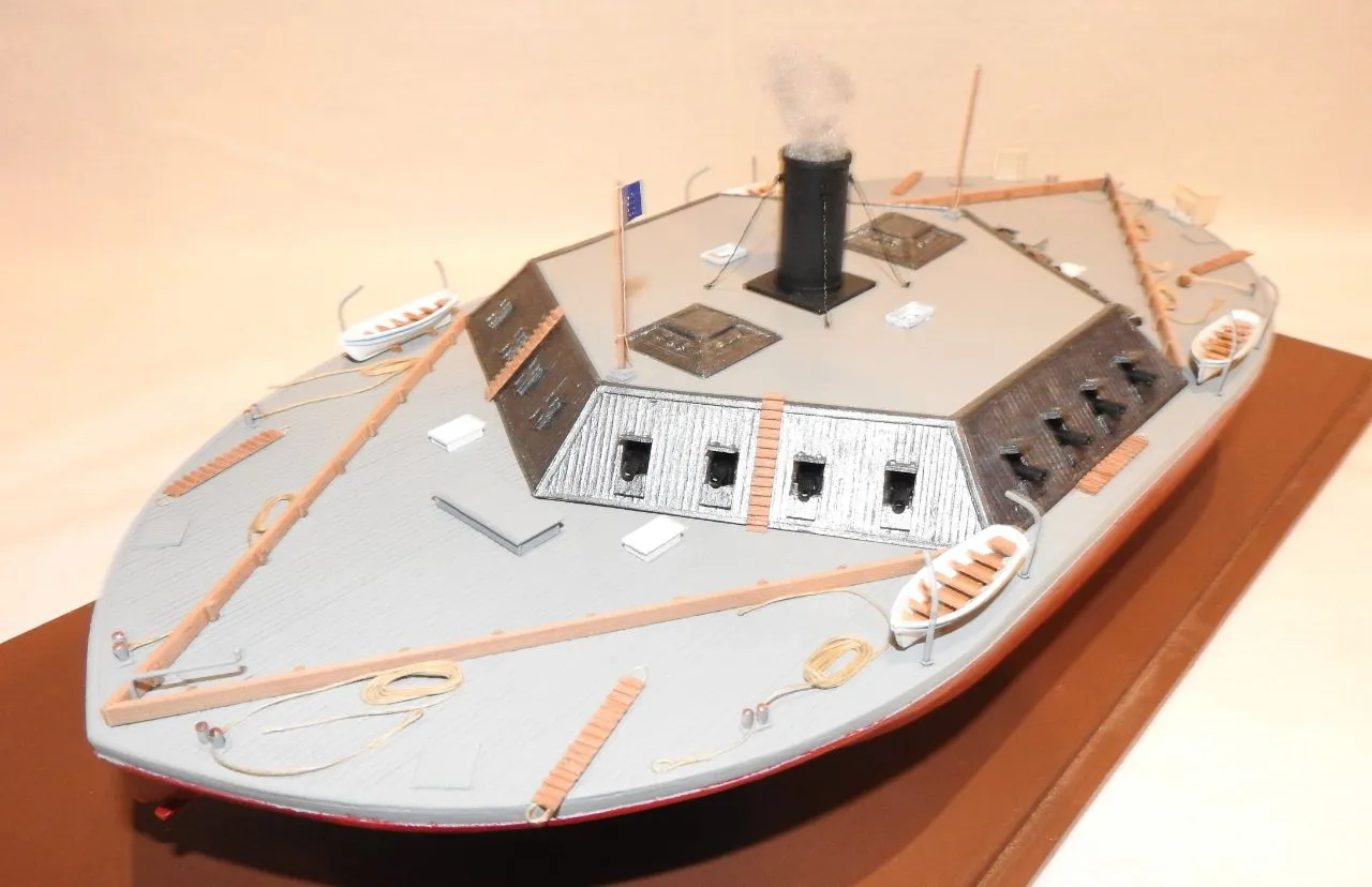 Модель корабля Необычные броненосцы середины ХIХ века - Верфь на Столе