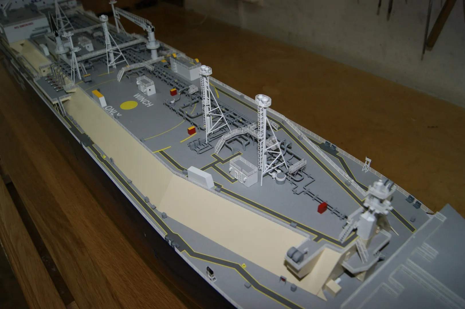 Модель корабля «Кристоф де Маржери» - Верфь на Столе