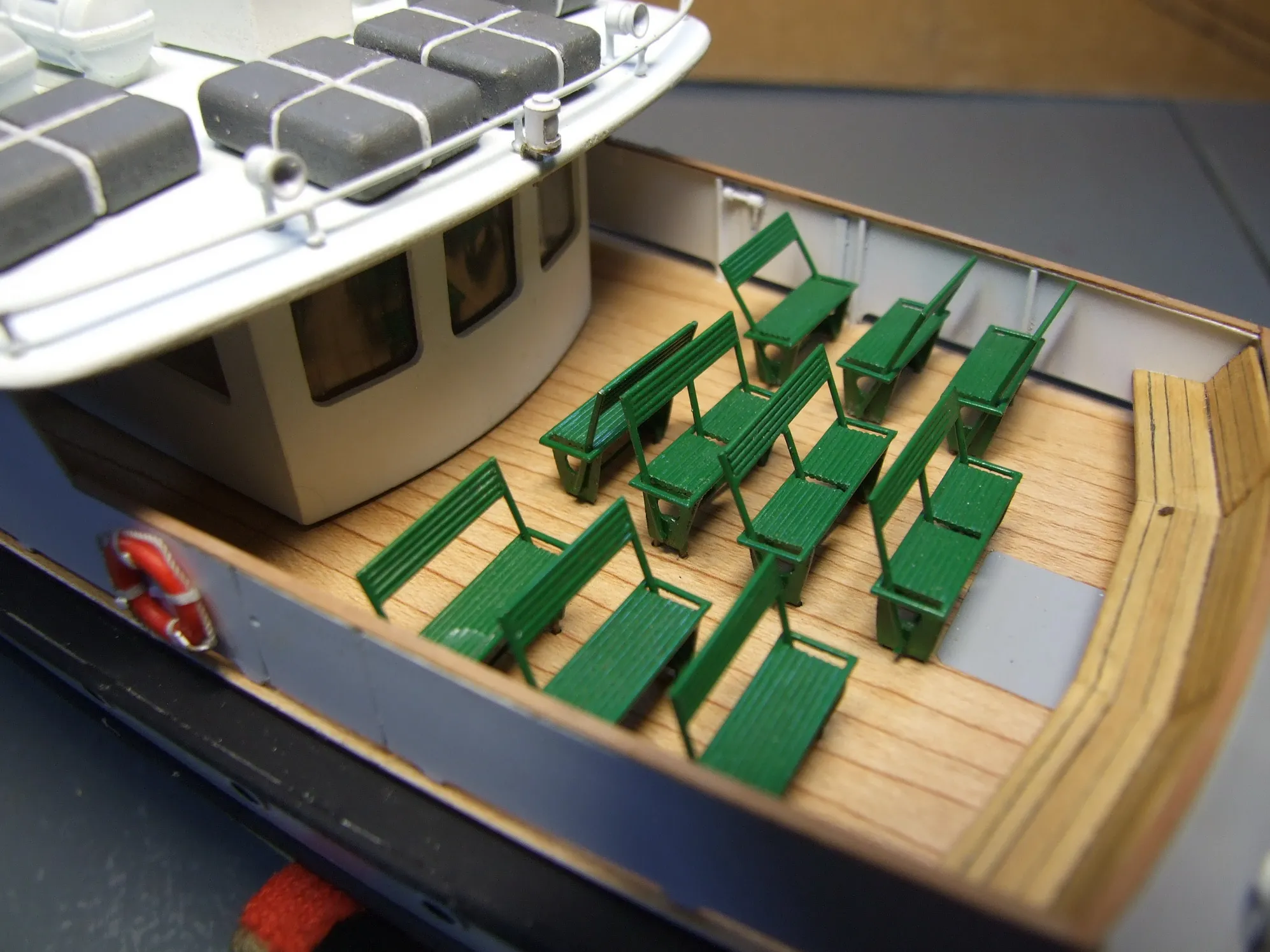 Модель корабля Морской пассажирский катер “EWA - Верфь на Столе