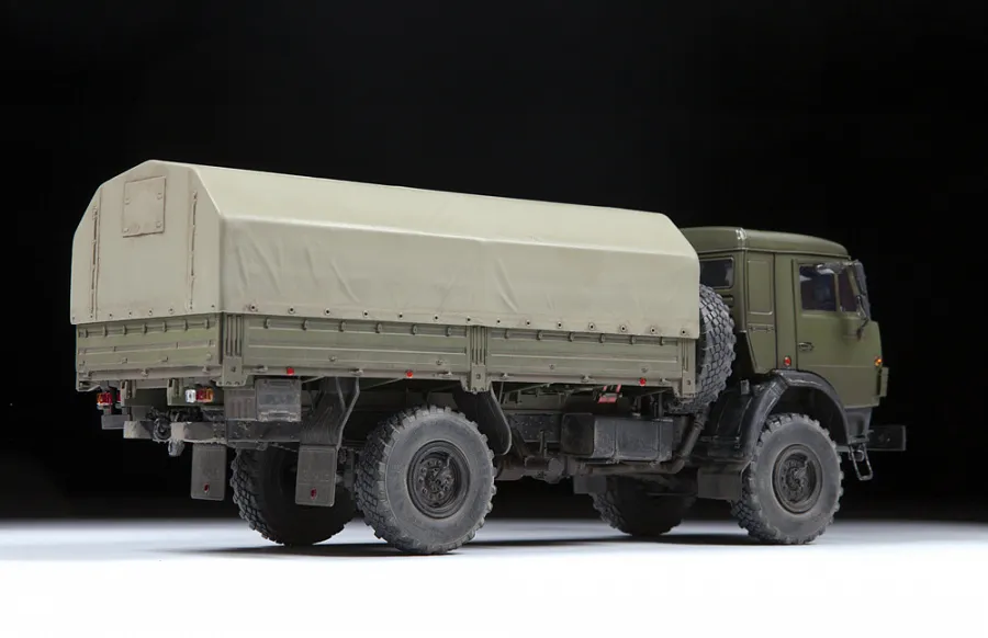 Российский двухосный грузовой автомобиль К-4350 Российский двухосный грузовой автомобиль К-4350