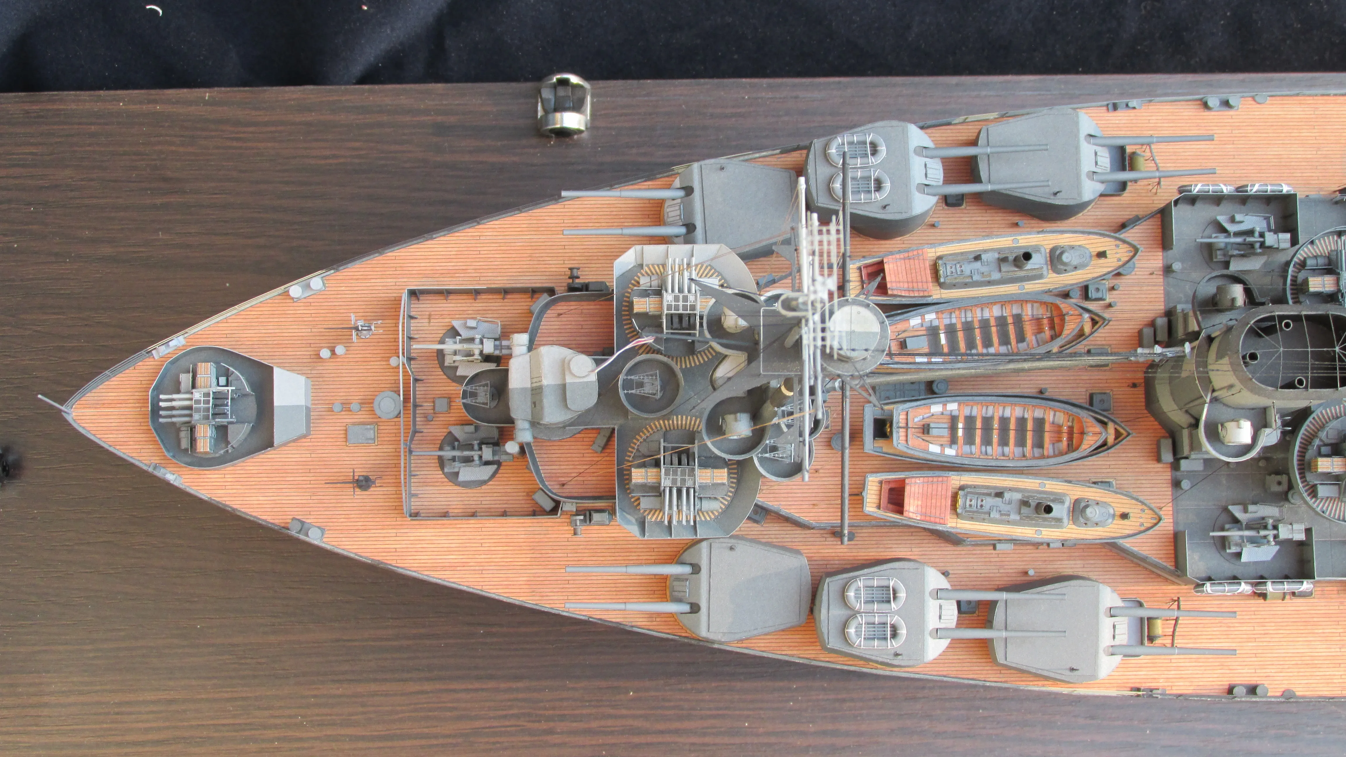 Модель корабля Линкор "Родней" - Верфь на Столе