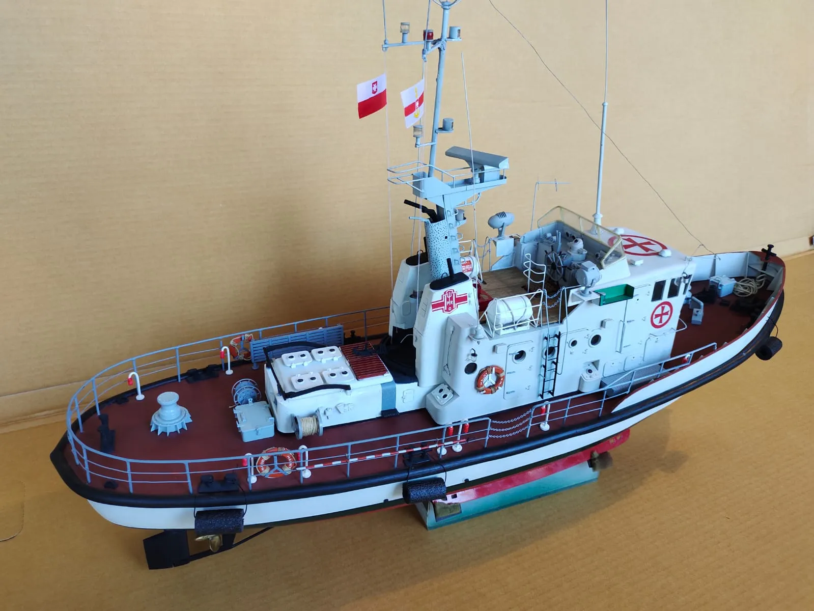 Модель корабля Буксир-спасатель “Halny” - Верфь на Столе