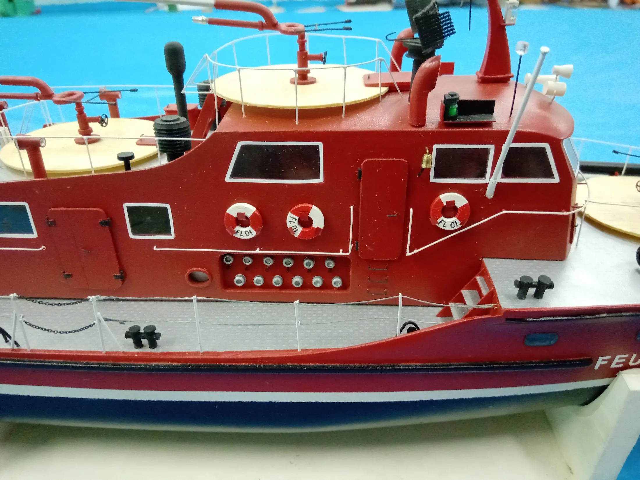 Модель корабля Düsseldorf - Верфь на Столе