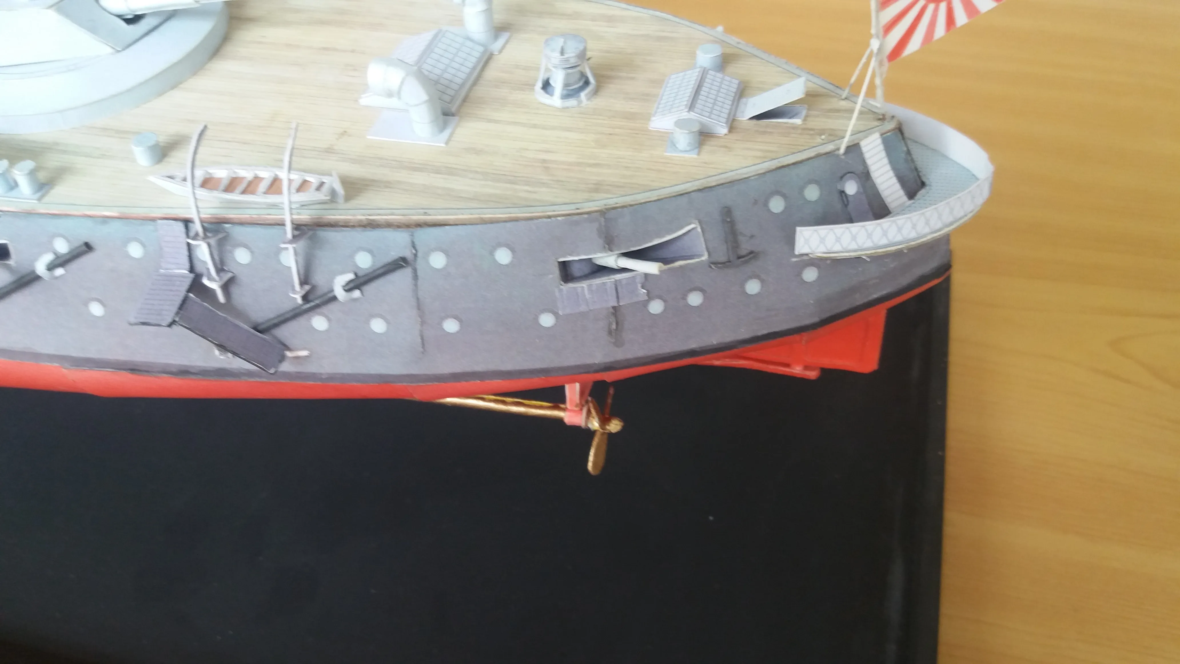 Модель корабля IJN «Shikishima» - Верфь на Столе