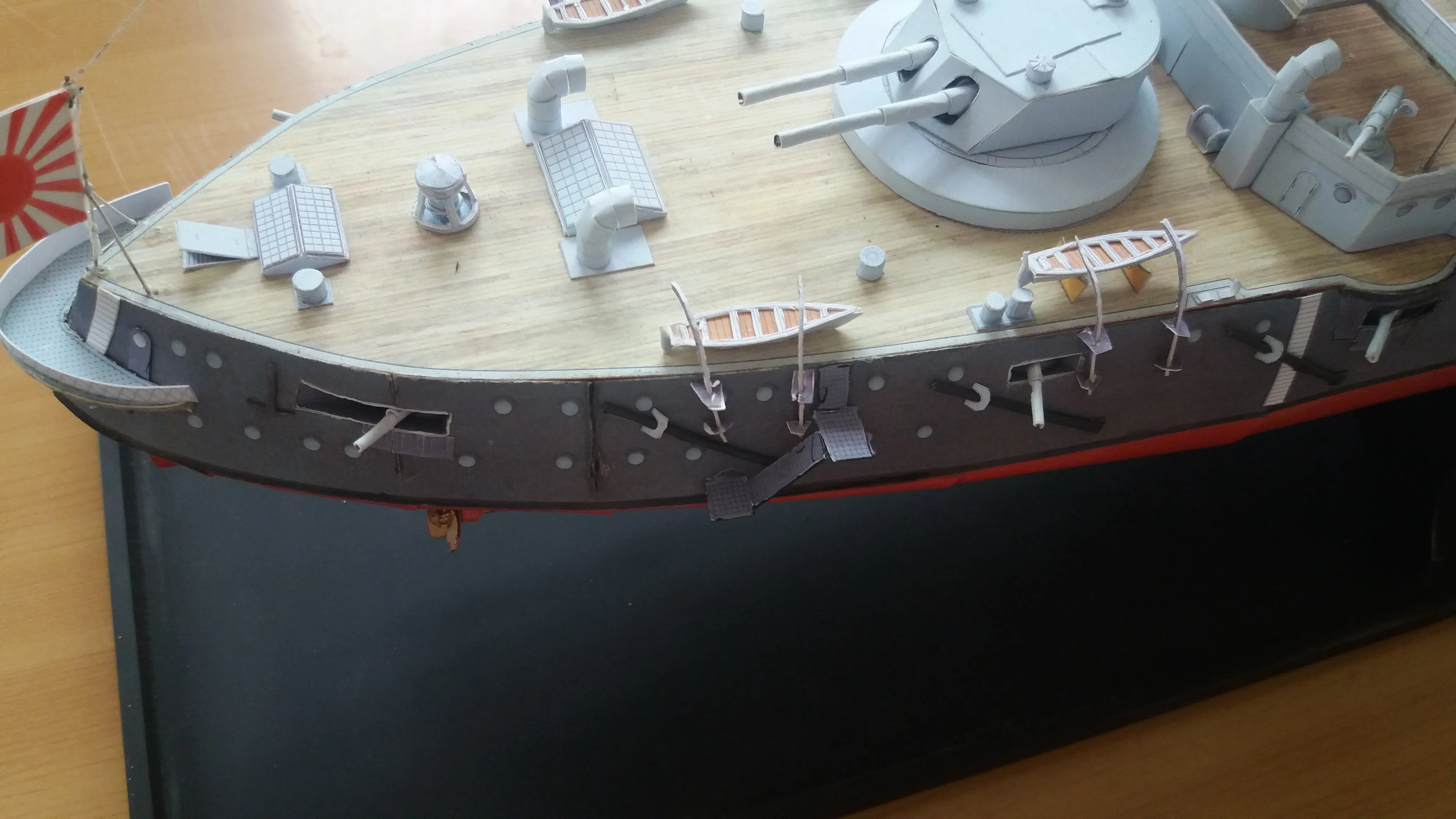 Модель корабля IJN «Shikishima» - Верфь на Столе