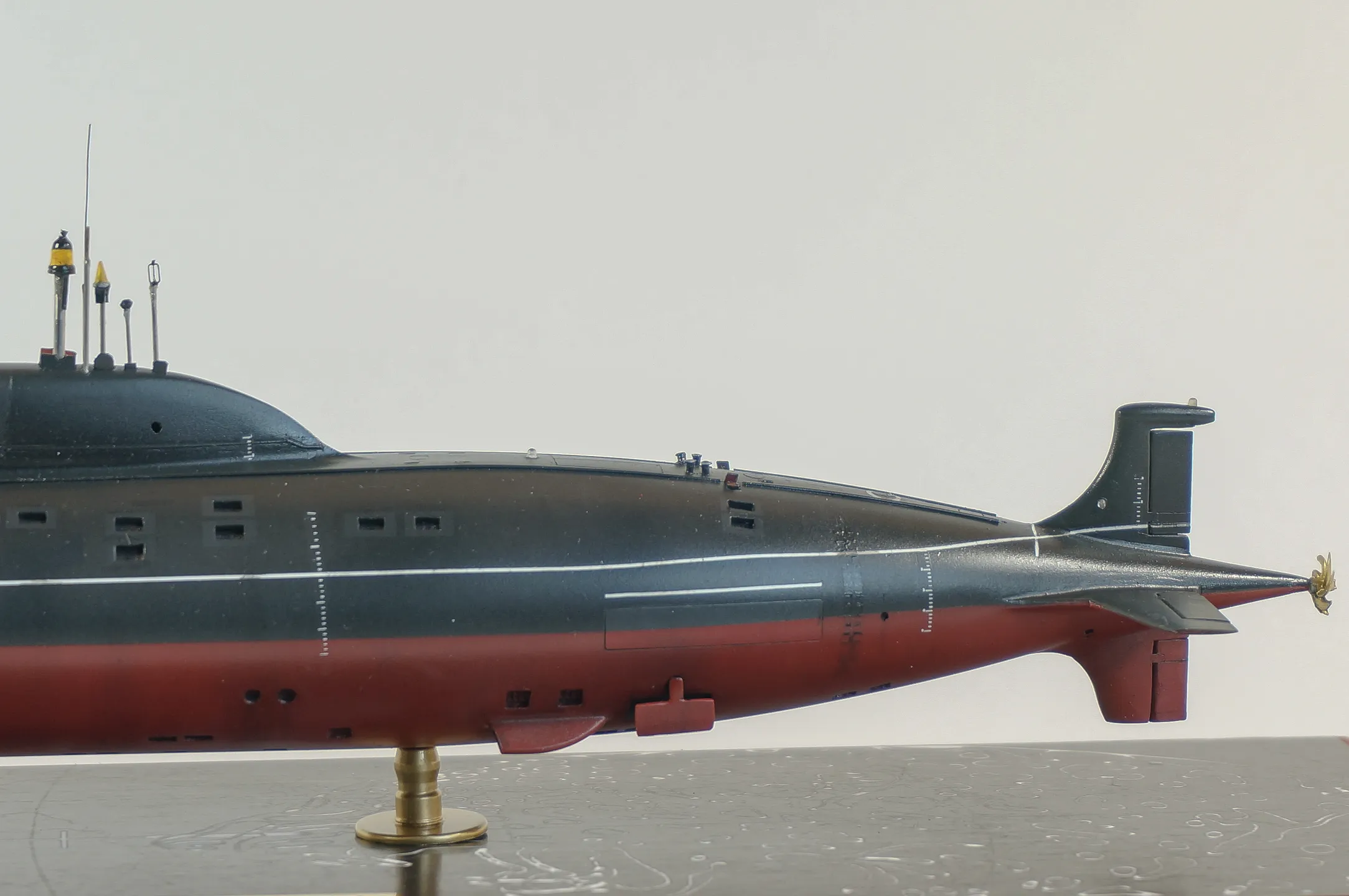 Модель корабля Подводня лодка К-335 «Гепард» - Верфь на Столе