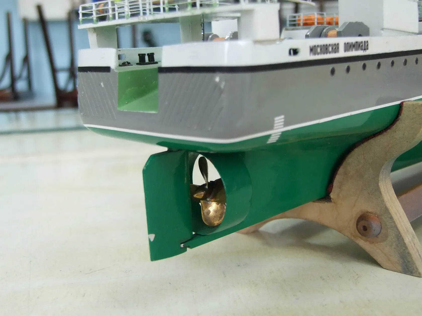 Модель корабля «Московская олимпиада» - Верфь на Столе