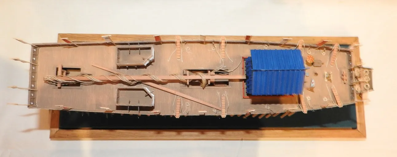 Модель корабля О'Атакебуне - Верфь на Столе