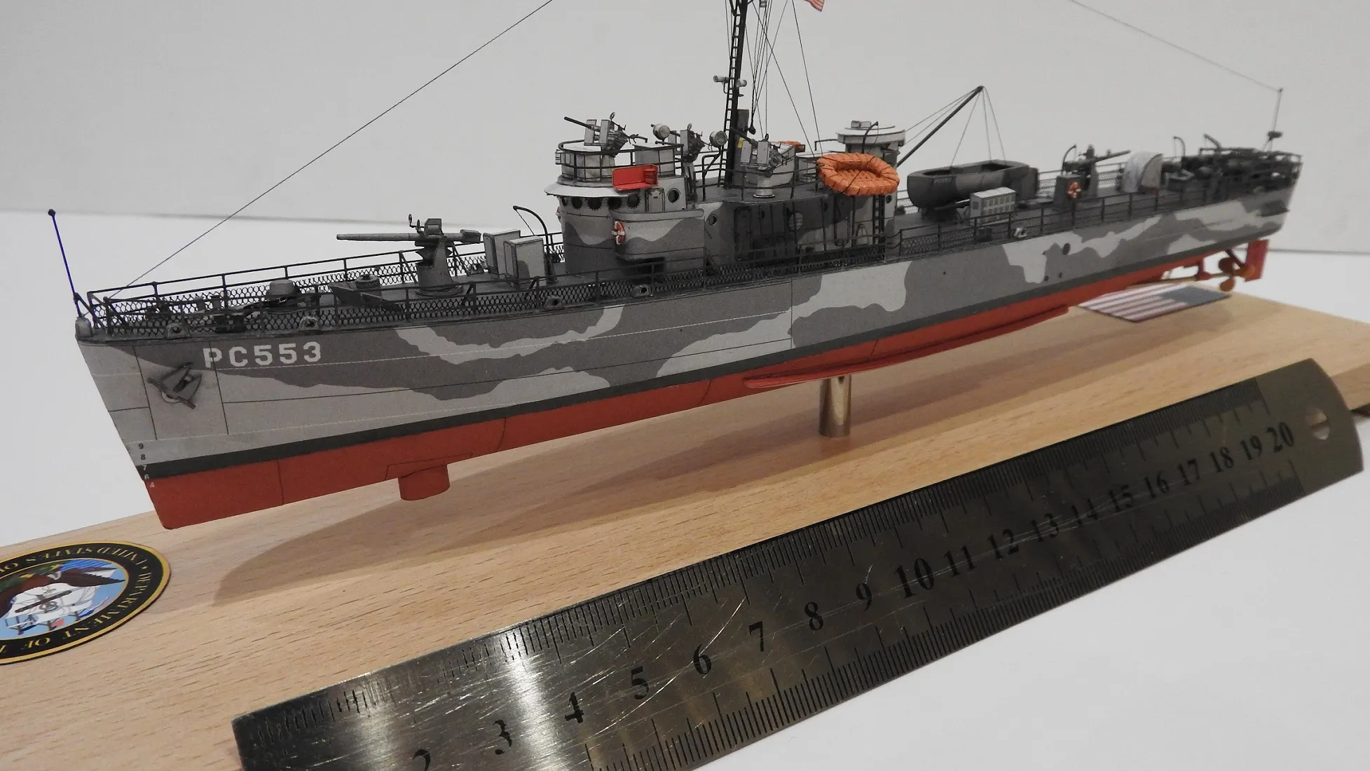 Модель корабля РС-553 - Верфь на Столе