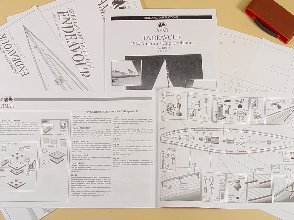 Endeavour + (Полный набор инструментов, клея и краски)