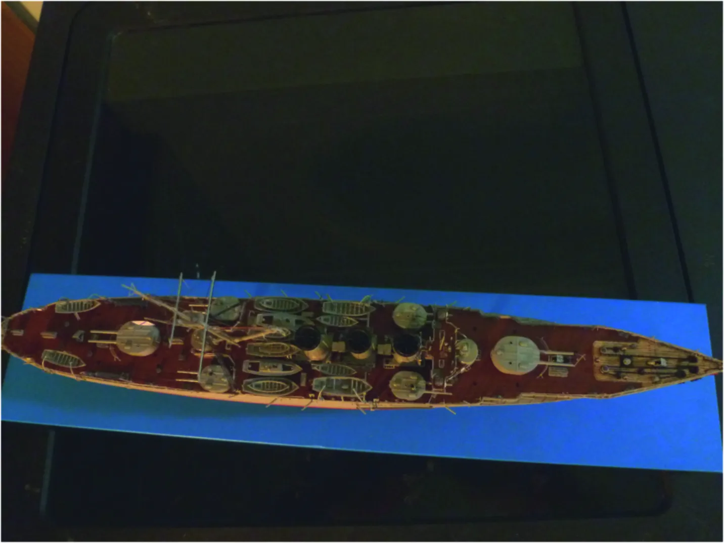 Модель корабля  броненосный крейсер I ранга "Рюрик" - Верфь на Столе