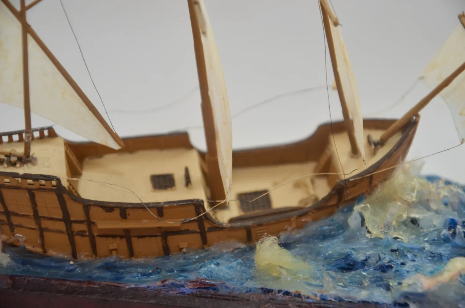 Модель корабля Каракка  "Санта-Мария" - Верфь на Столе