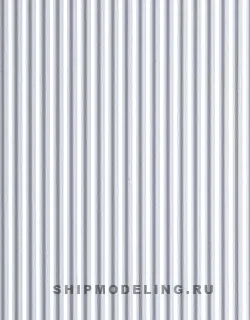 Сайдинг, шаг 2,0 мм, лист 15х30 см