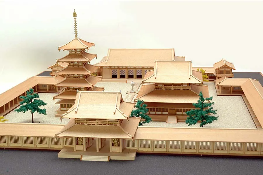 Диорама Horyu-Ji, западная часть + (Стартовый набор инструментов)