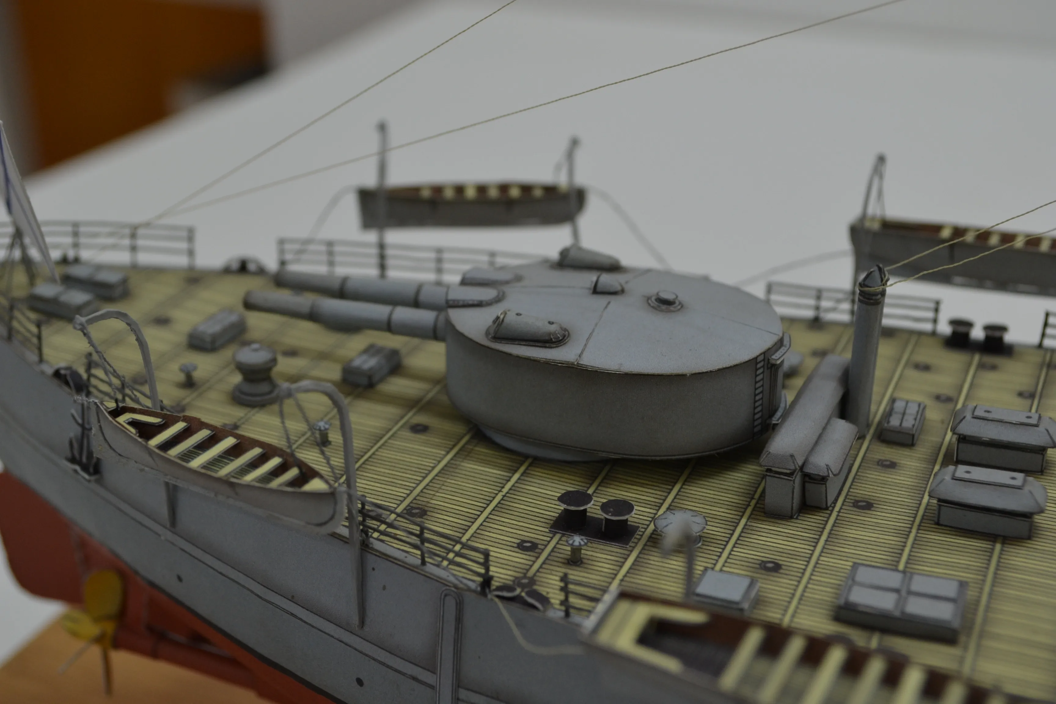 Модель корабля Броненосец «Андрей Первозванный» - Верфь на Столе