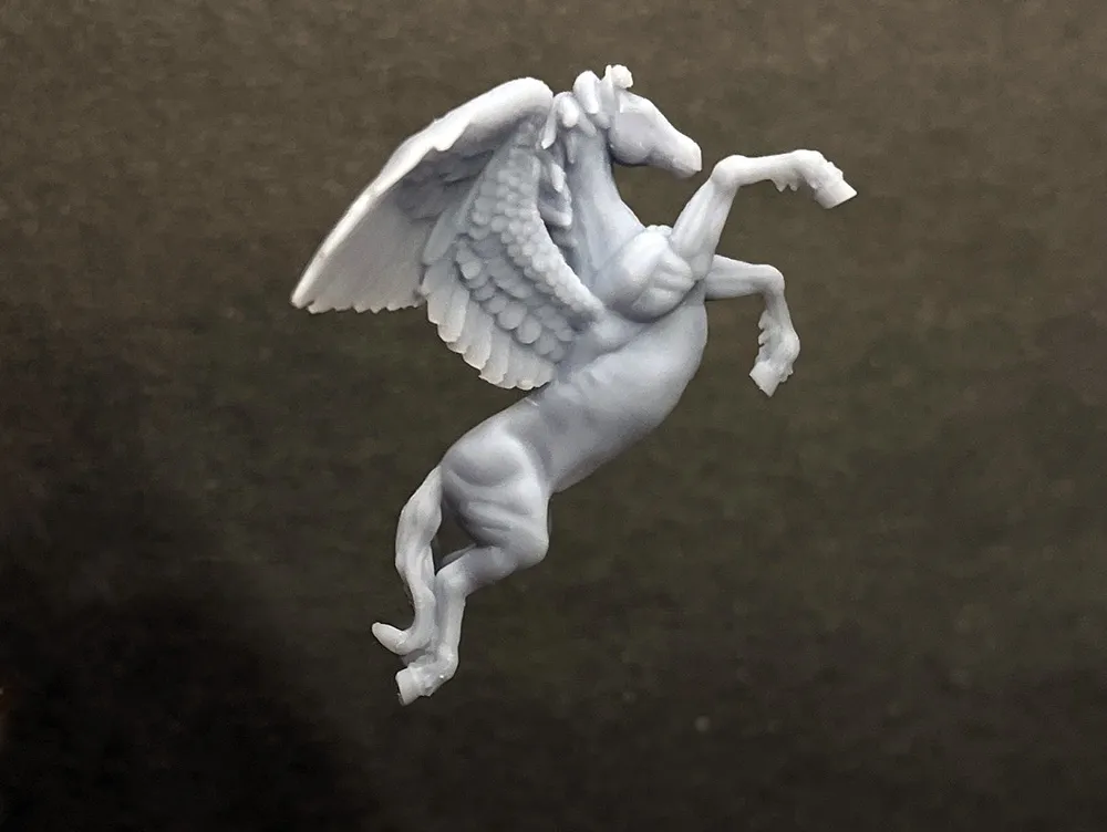 Носовая фигура Пегас №1, пластик, 37 мм, масштаб 1:64 Носовая фигура Пегас №1, пластик, 37 мм, масштаб 1:64
