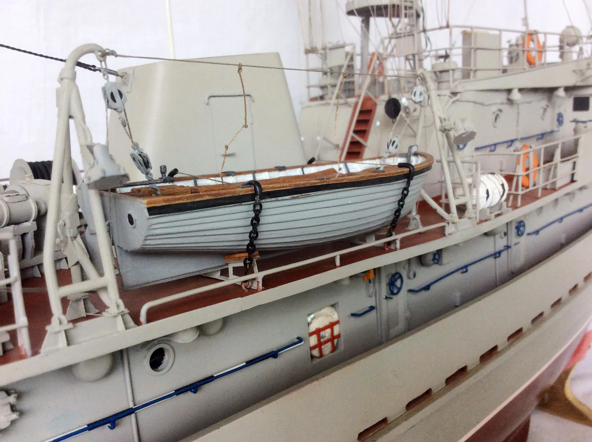 Модель корабля Водолазный бот проекта 535 типа "Краб"  - Верфь на Столе