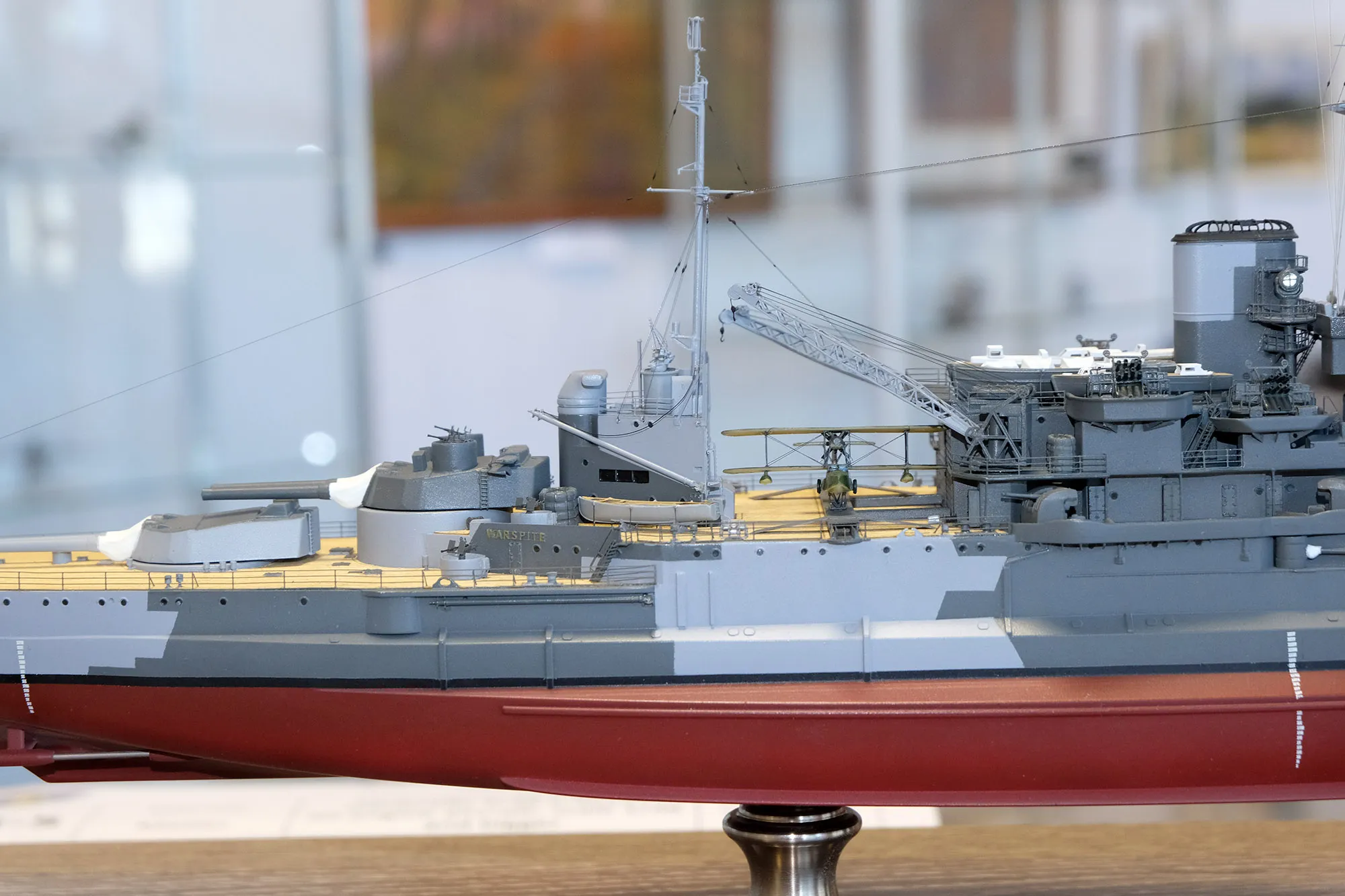 Модель корабля Британский линкор "Warspite" - Верфь на Столе