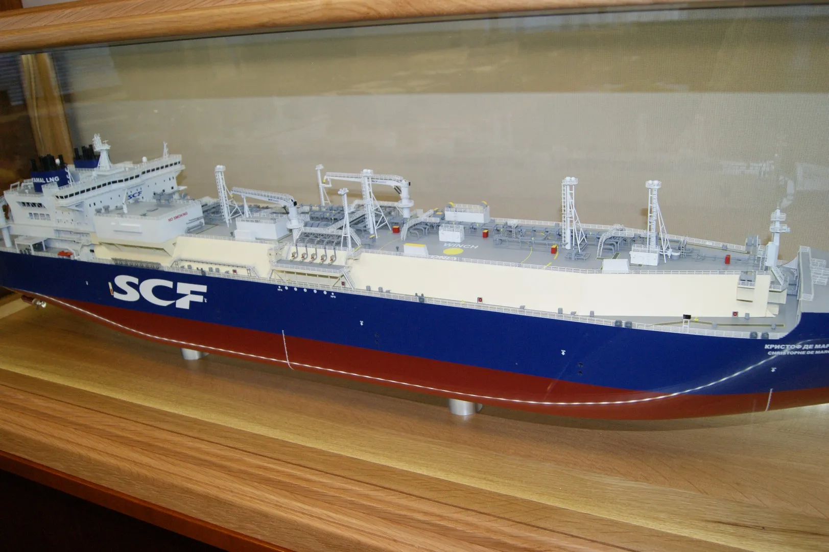 Модель корабля «Кристоф де Маржери» - Верфь на Столе