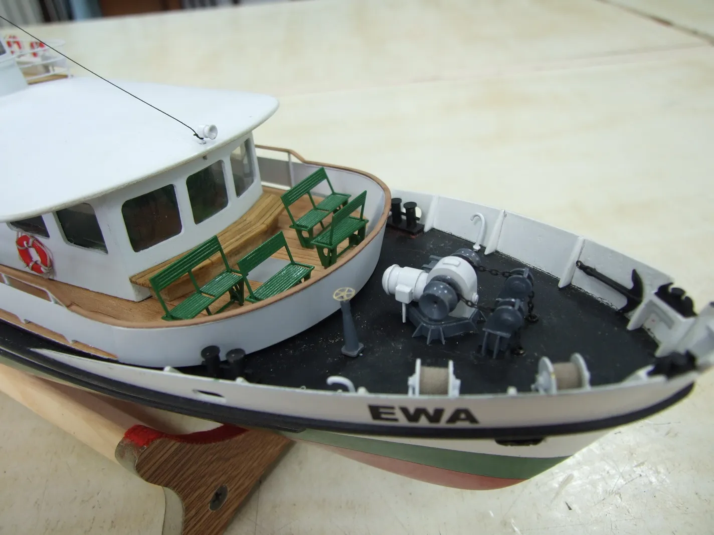 Модель корабля Морской пассажирский катер “EWA” - Верфь на Столе