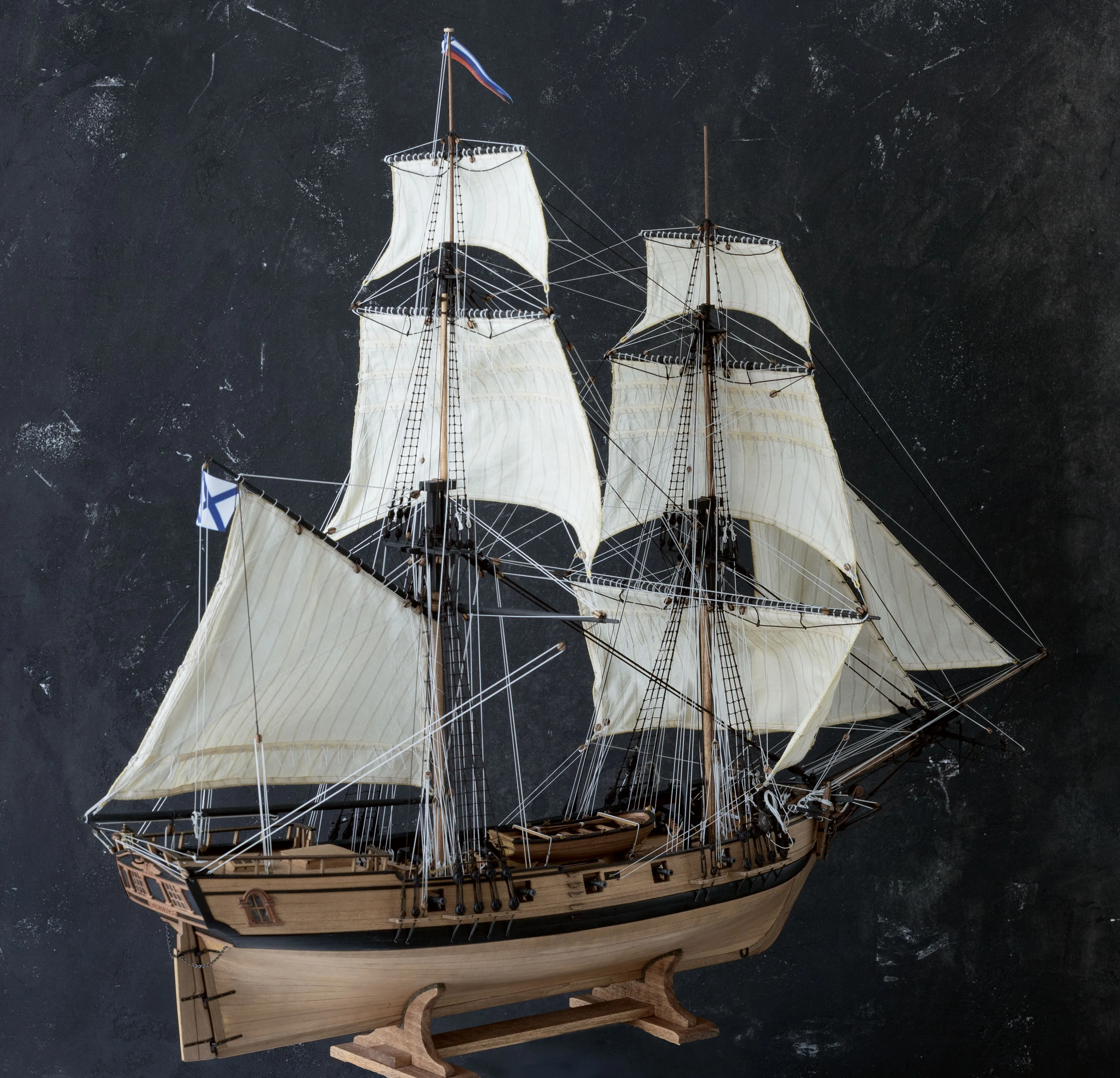 Модель корабля Бригантина «Феникс» 1787 год - Верфь на Столе