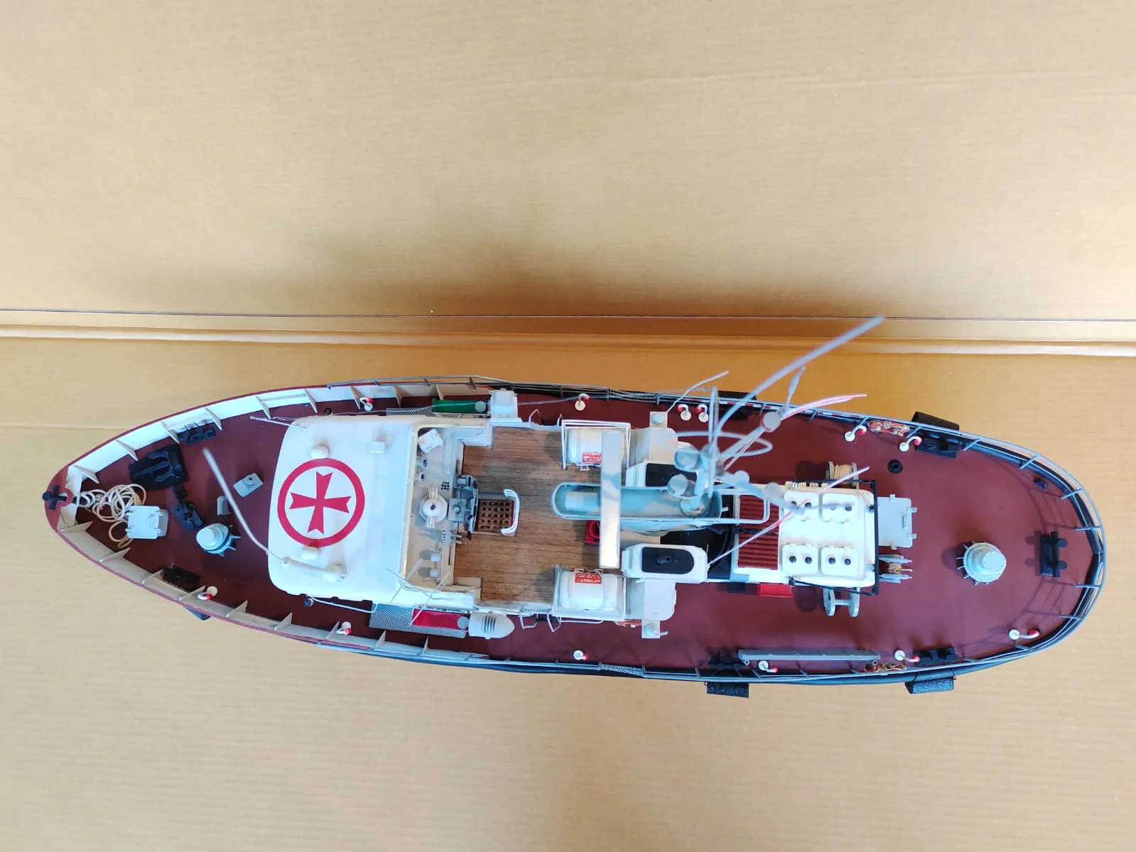 Модель корабля Буксир-спасатель “Halny” - Верфь на Столе