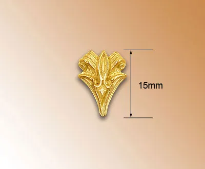 Декоративный элемент, 15 мм, металл