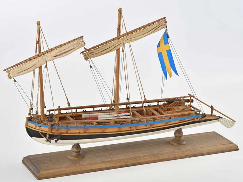 модель корабля Cannoniera svedese 1775 модель корабля Cannoniera svedese 1775