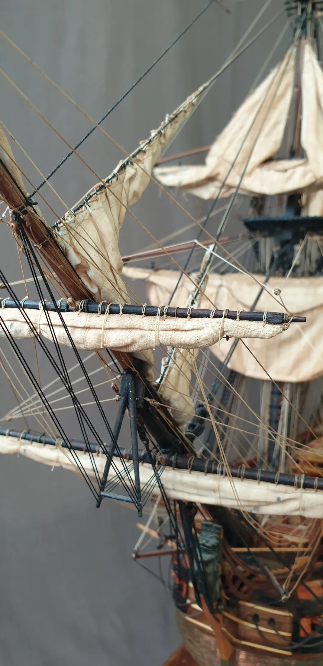 Модель корабля Santisima Trinidad (Испания), 1975 г. - Верфь на Столе